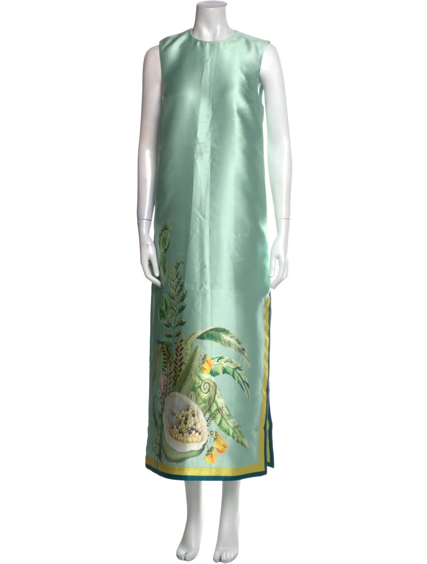 ALÉMAIS Crew Neck Long Dress