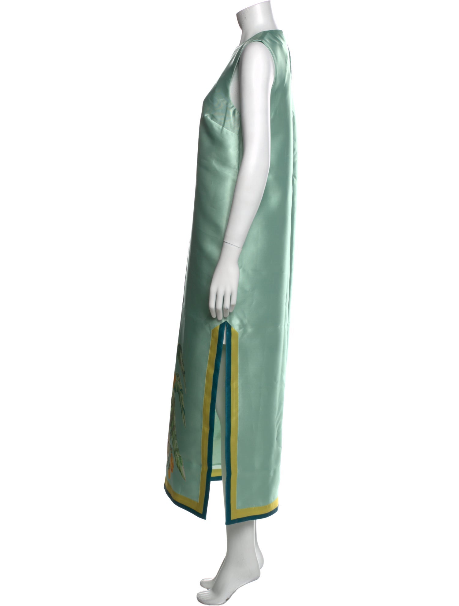 ALÉMAIS Crew Neck Long Dress