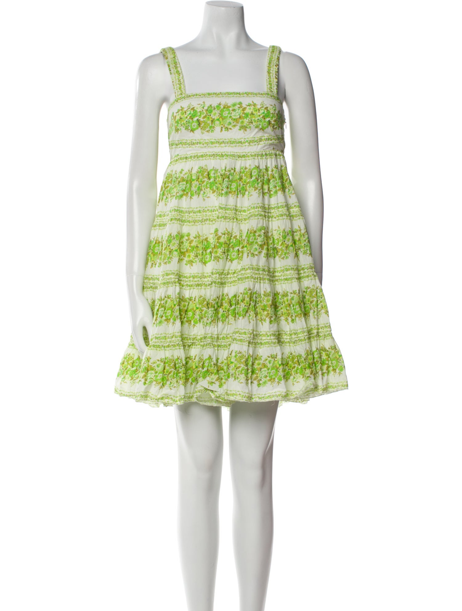 ALÉMAIS Striped Mini Dress