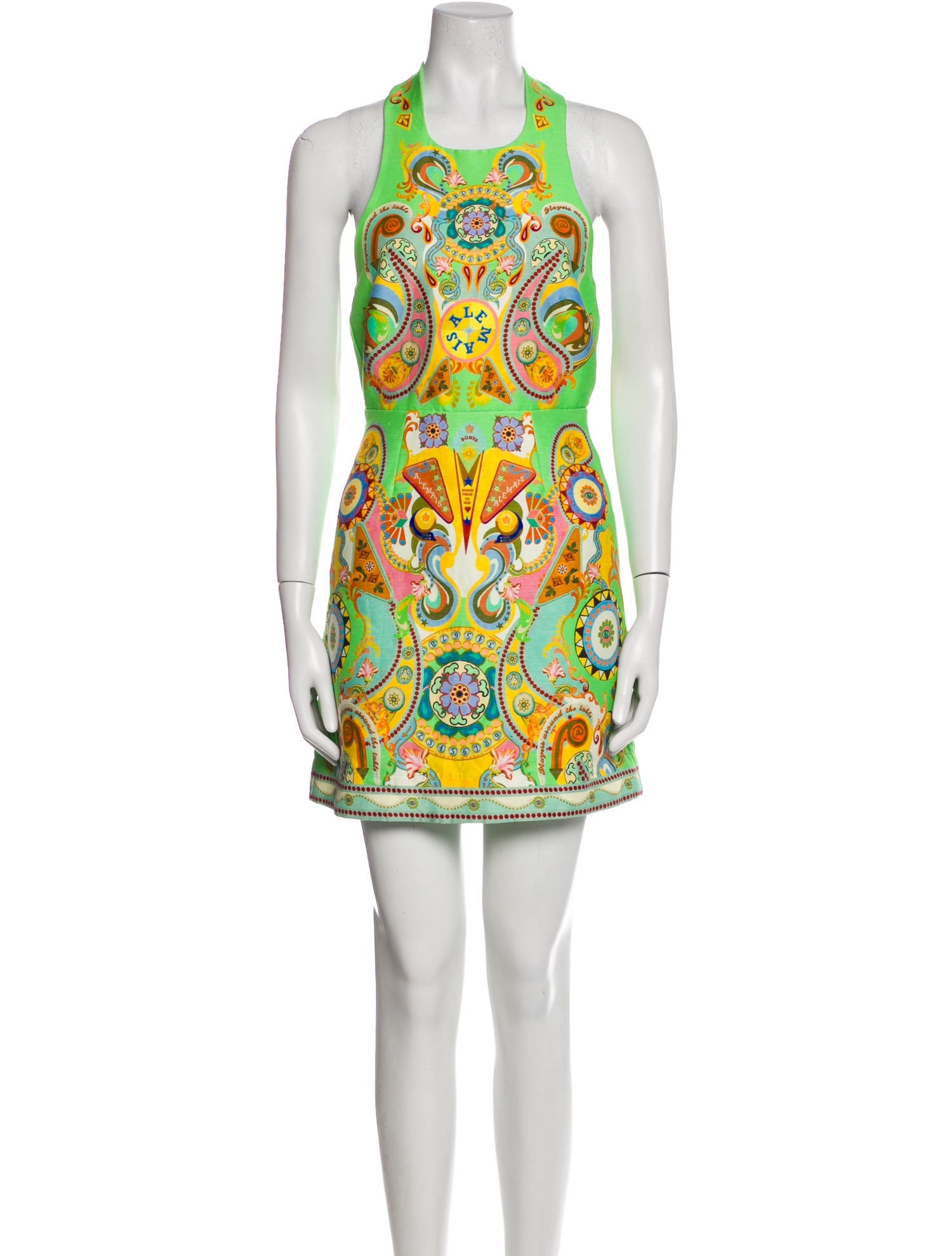 ALÉMAIS Linen Mini Dress