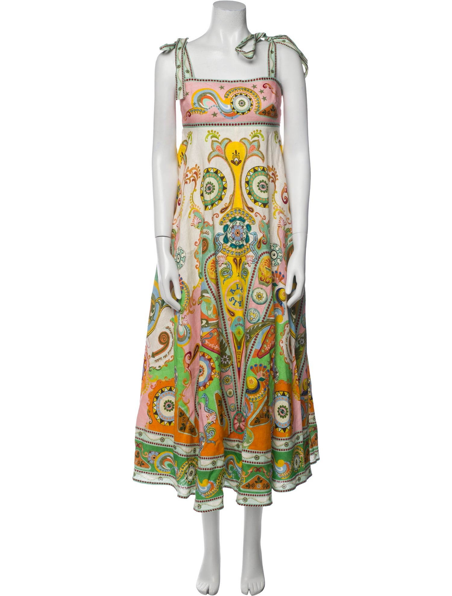 ALÉMAIS Linen Long Dress w/ Tags