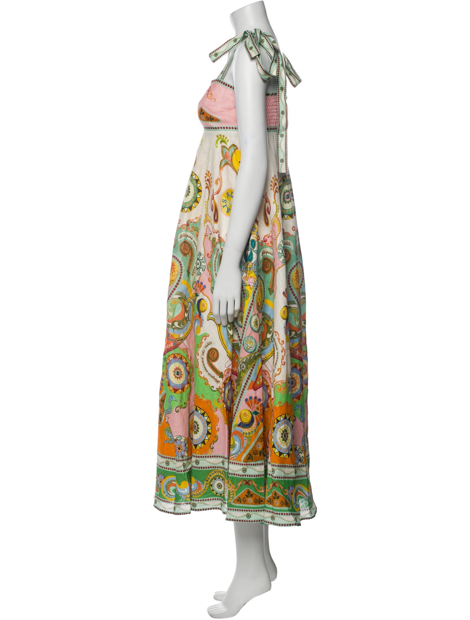 ALÉMAIS Linen Long Dress w/ Tags