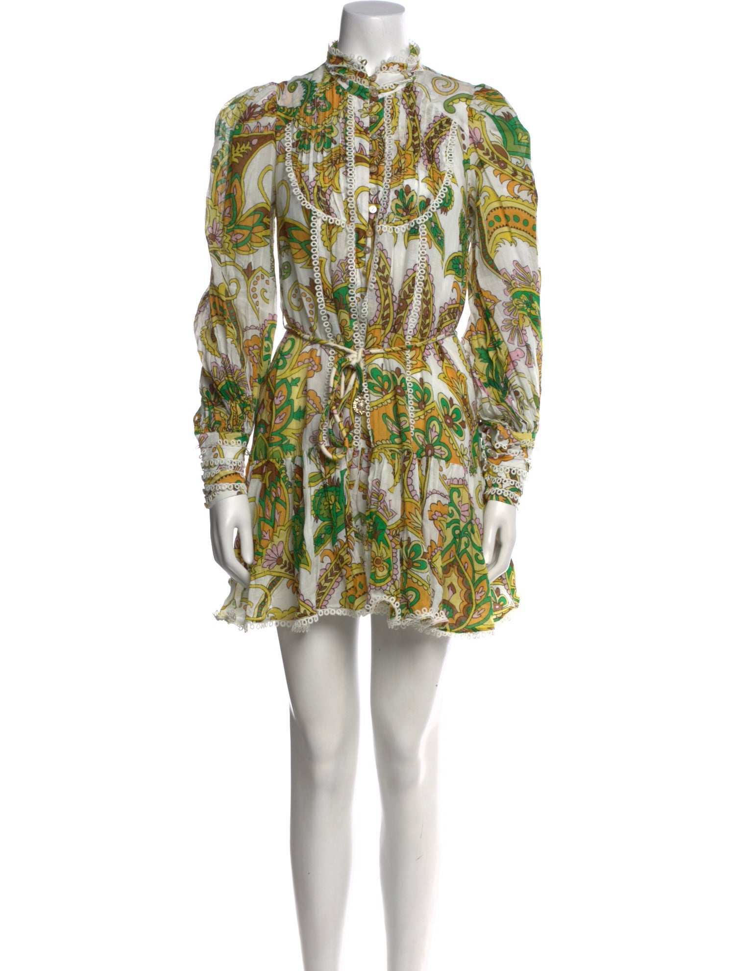 ALÉMAIS Linen Mini Dress