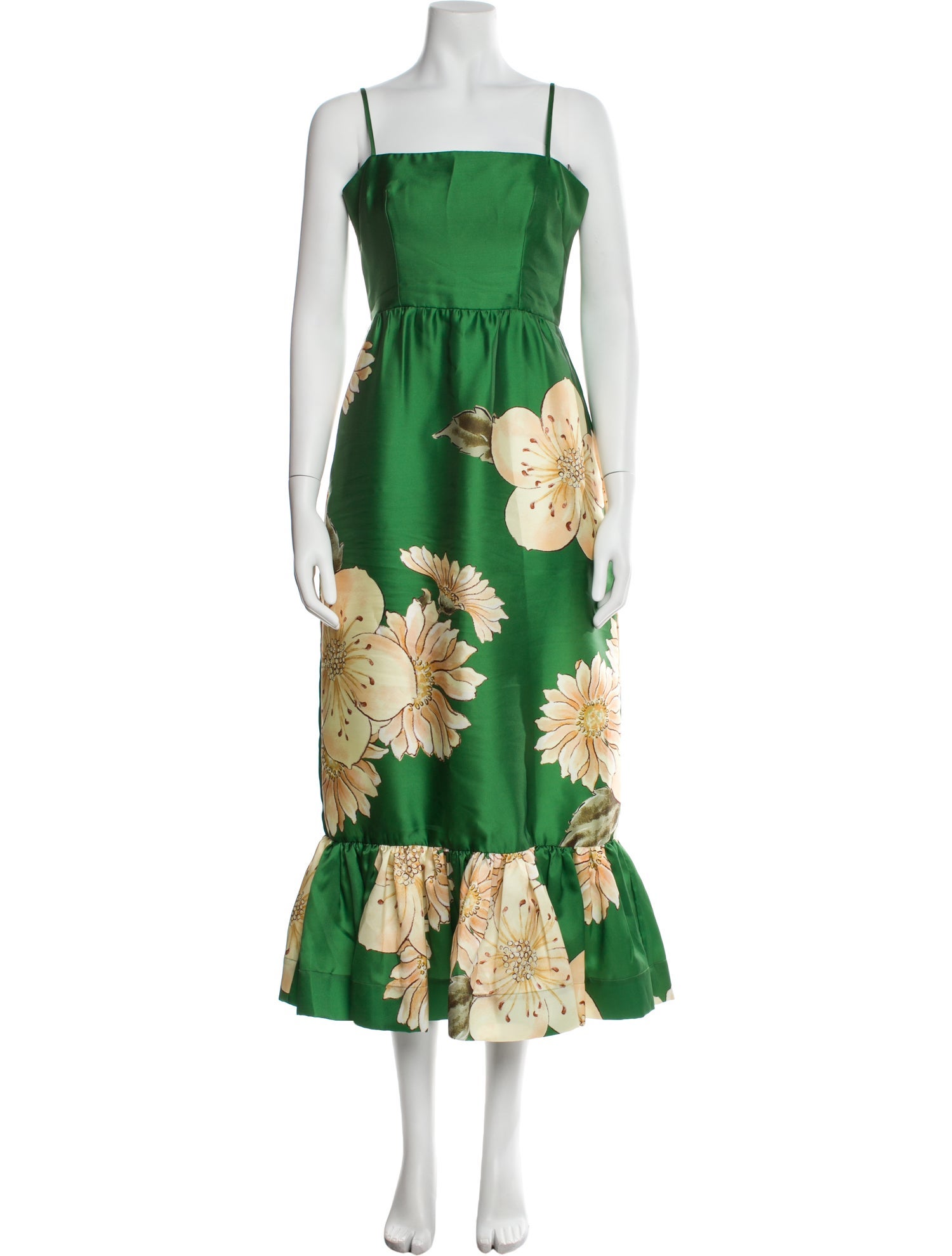 ALÉMAIS Floral Print Long Dress w/ Tags