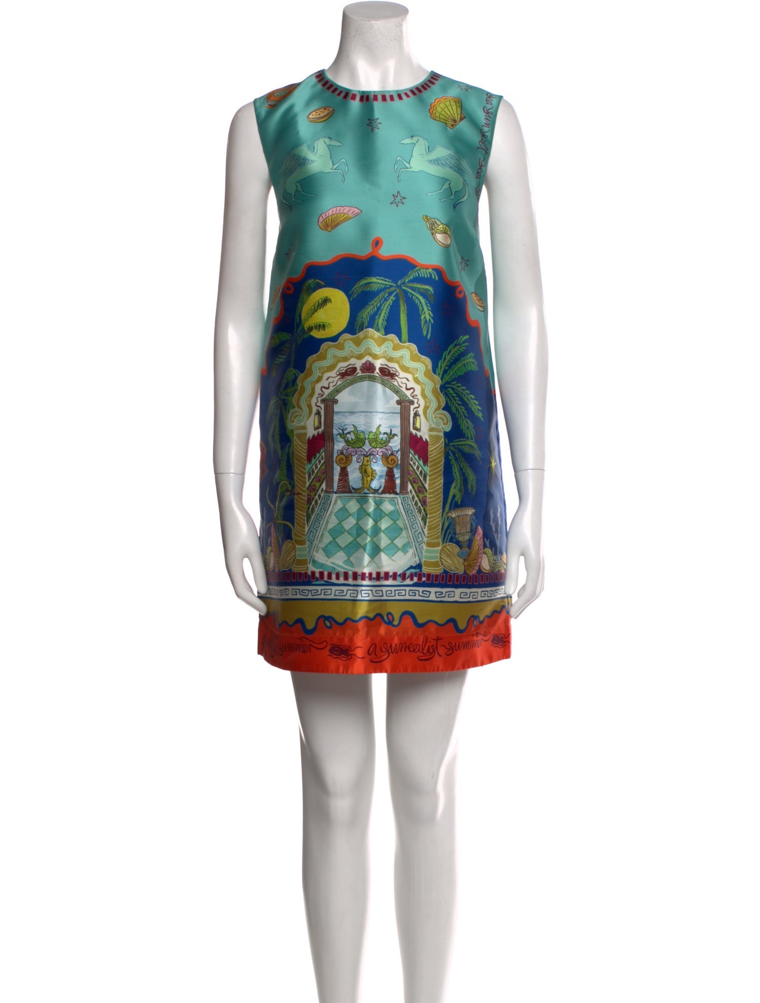 ALÉMAIS Linen Mini Dress