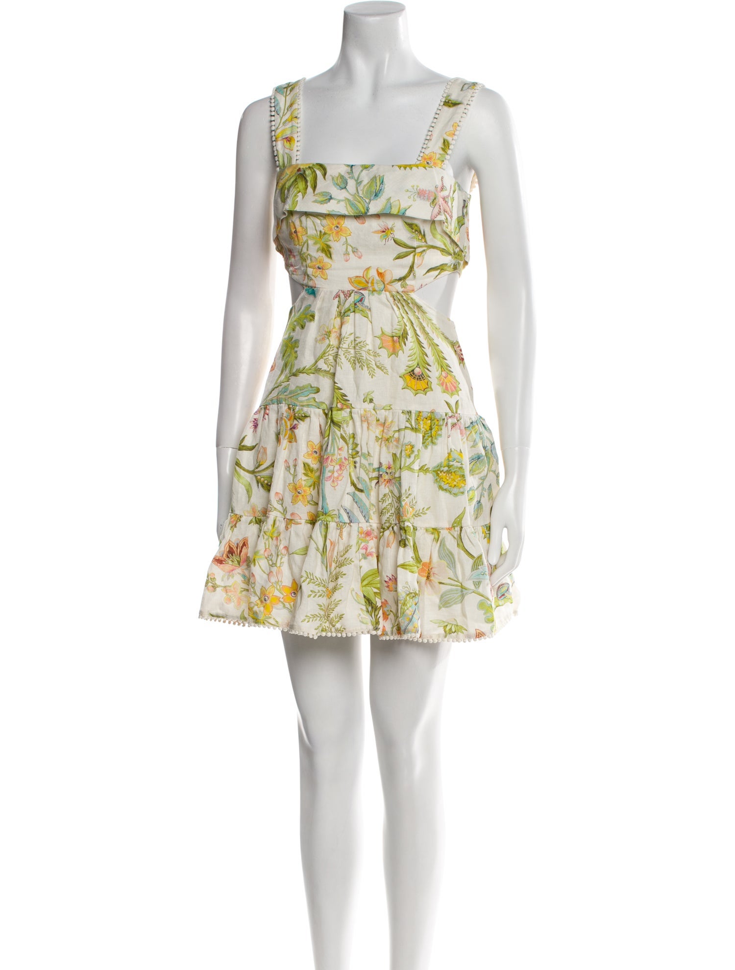 ALÉMAIS Linen Mini Dress