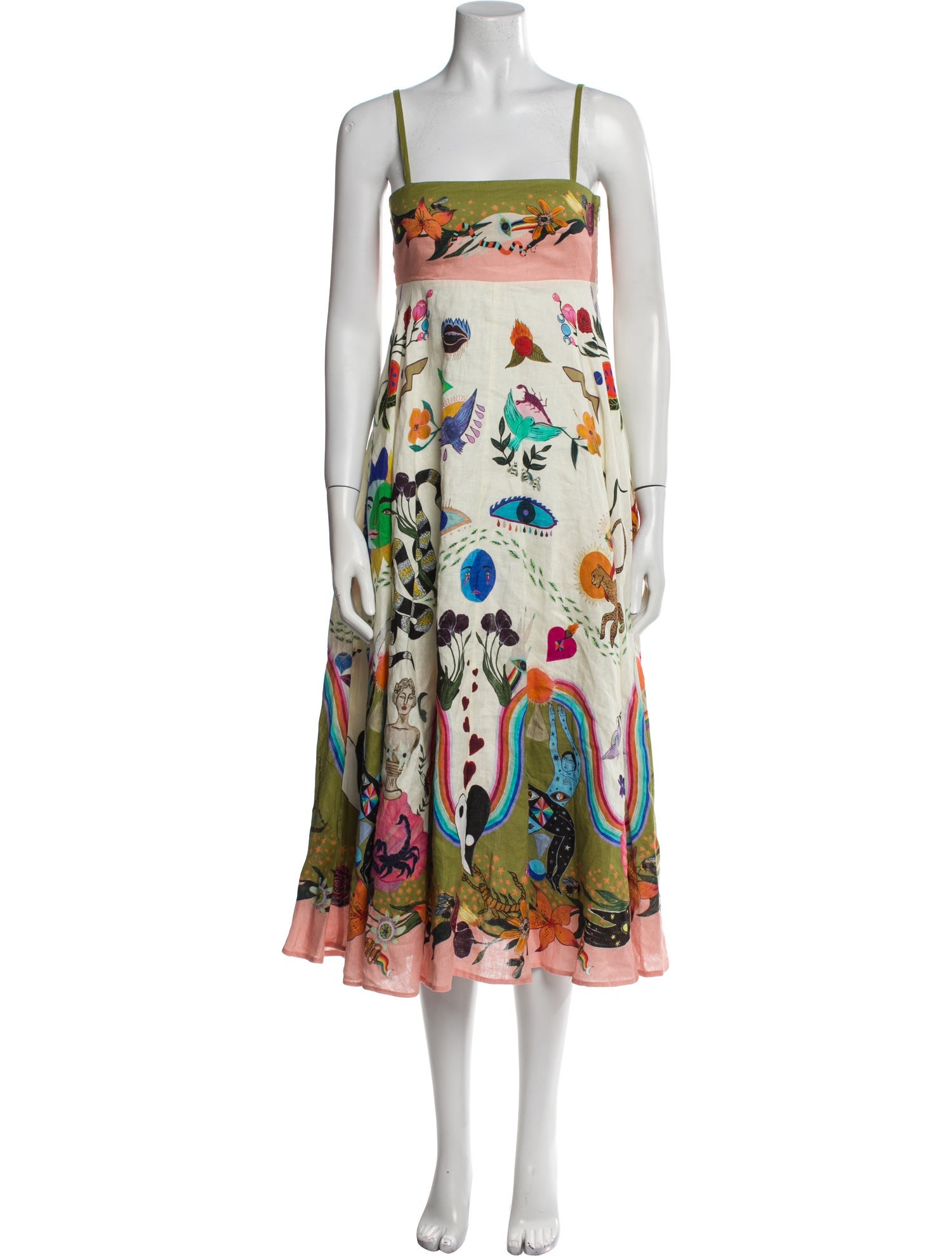 ALÉMAIS Linen Long Dress