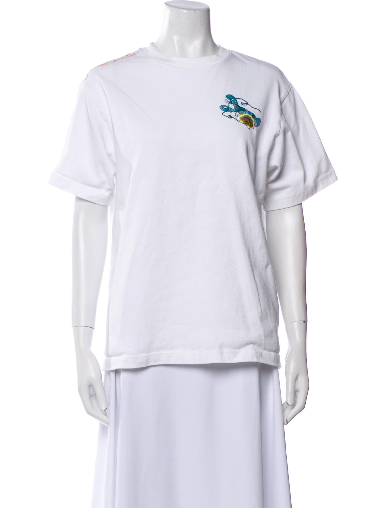 ALÉMAIS Graphic Print Crew Neck T-Shirt