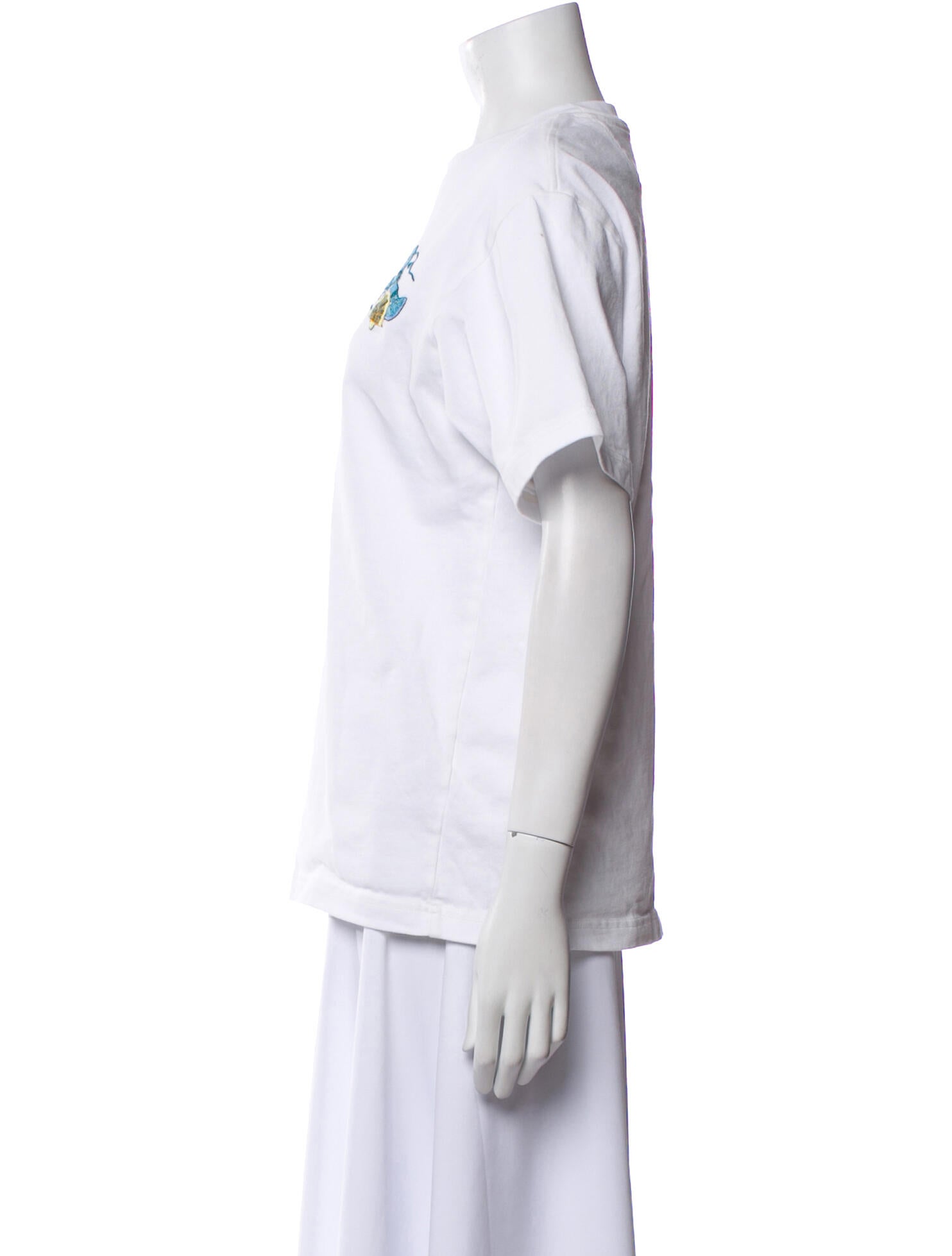 ALÉMAIS Graphic Print Crew Neck T-Shirt