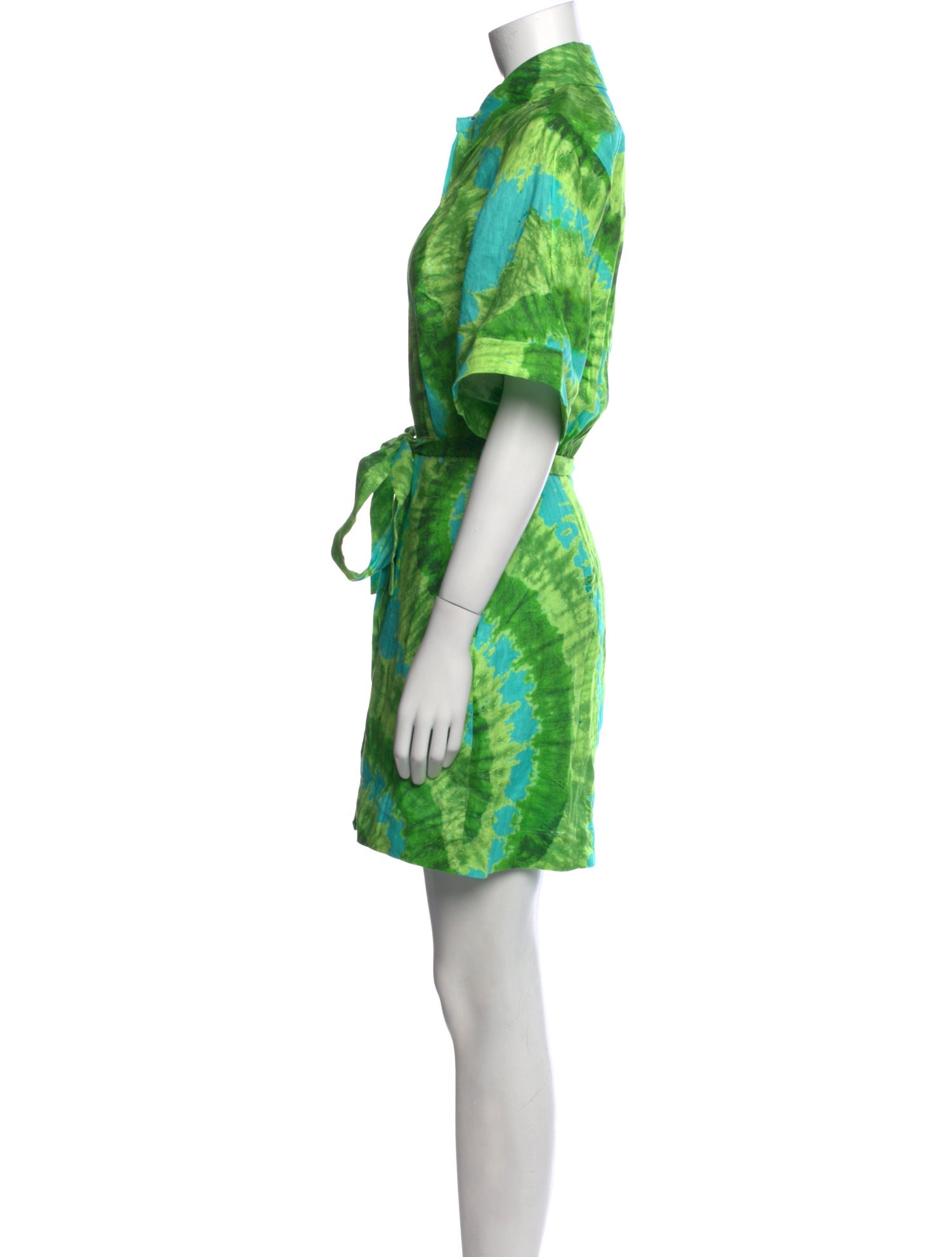 ALÉMAIS Linen Mini Dress