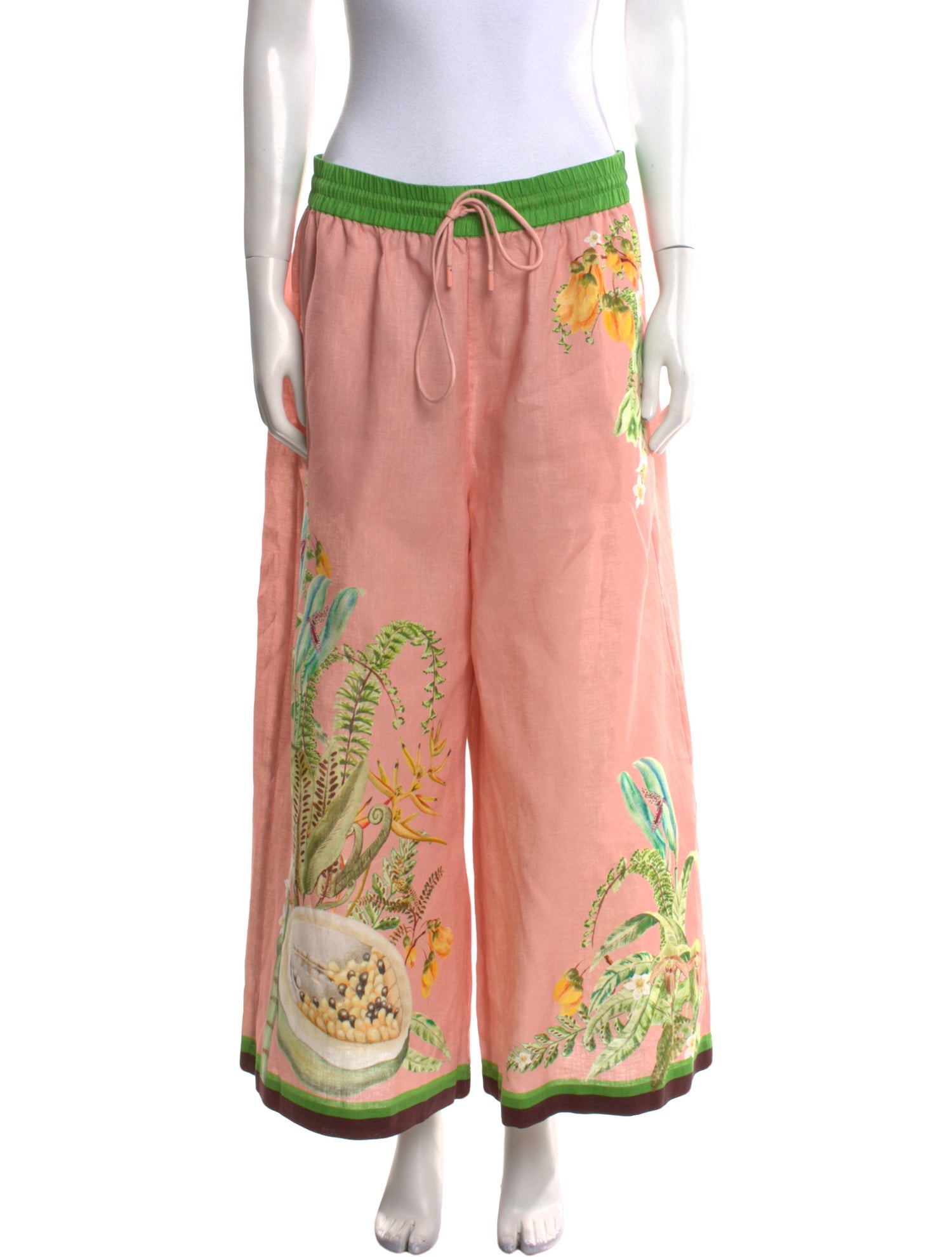 ALÉMAIS Papaya Wide Leg Pants