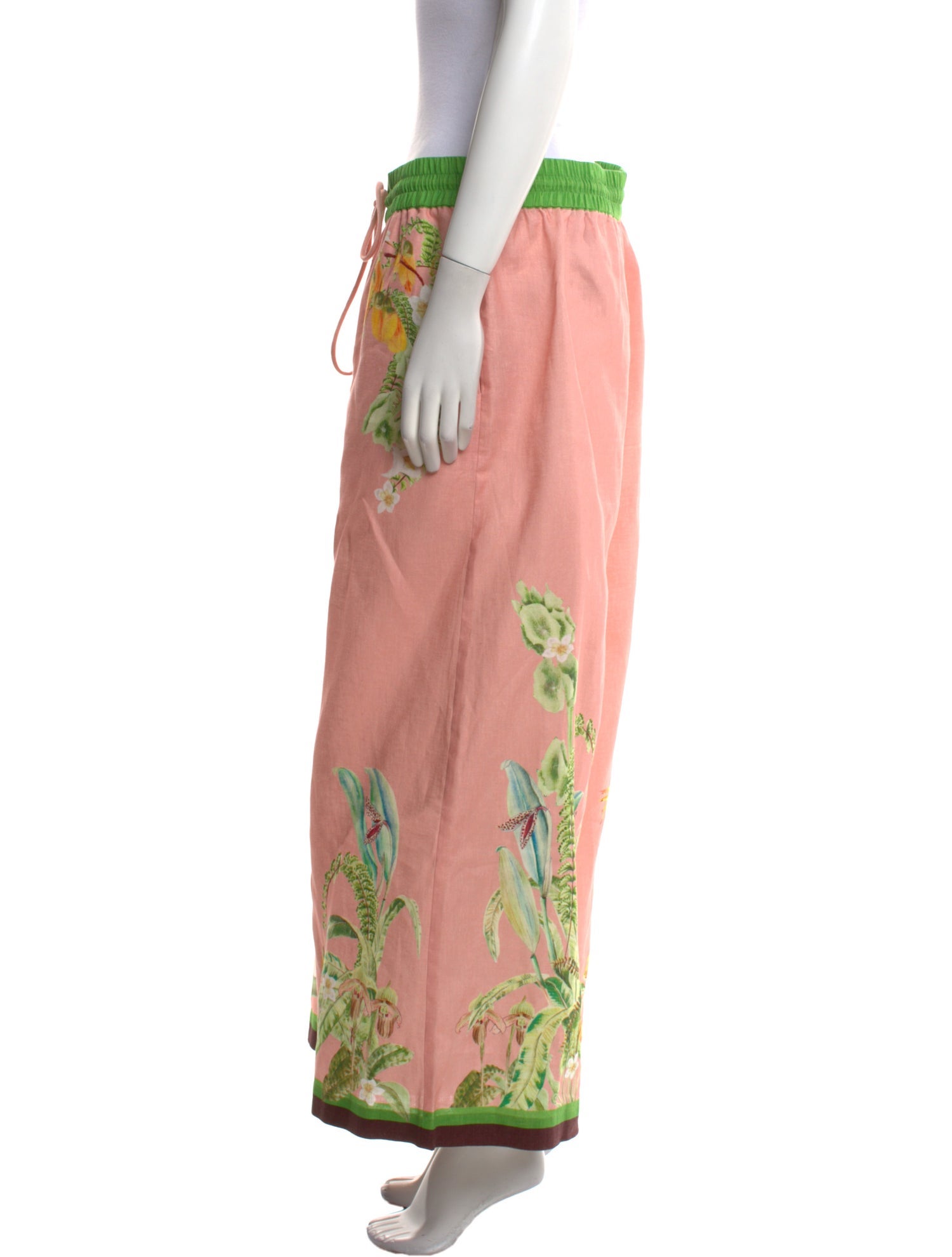 ALÉMAIS Papaya Wide Leg Pants