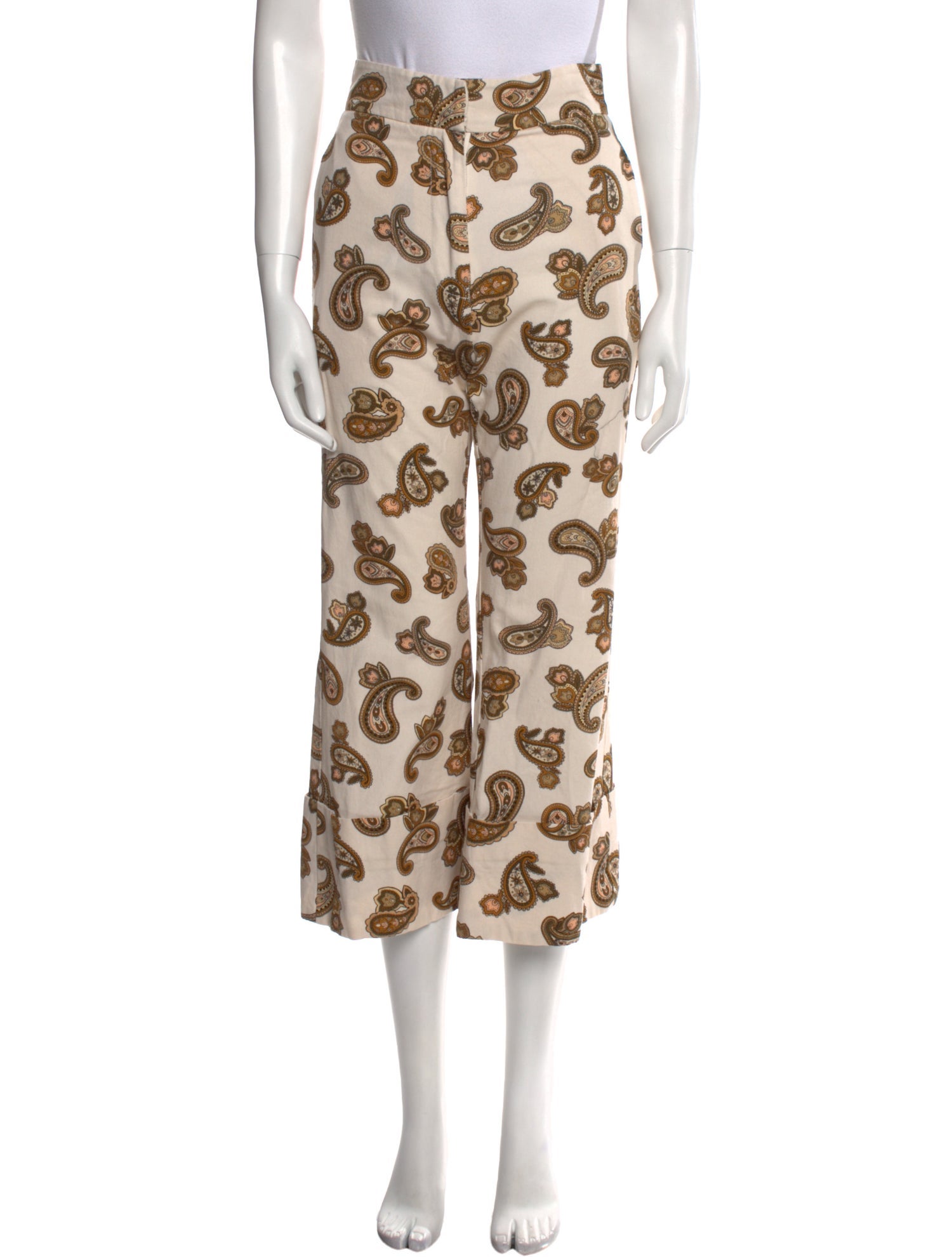 ALÉMAIS Paisley Print Wide Leg Pants