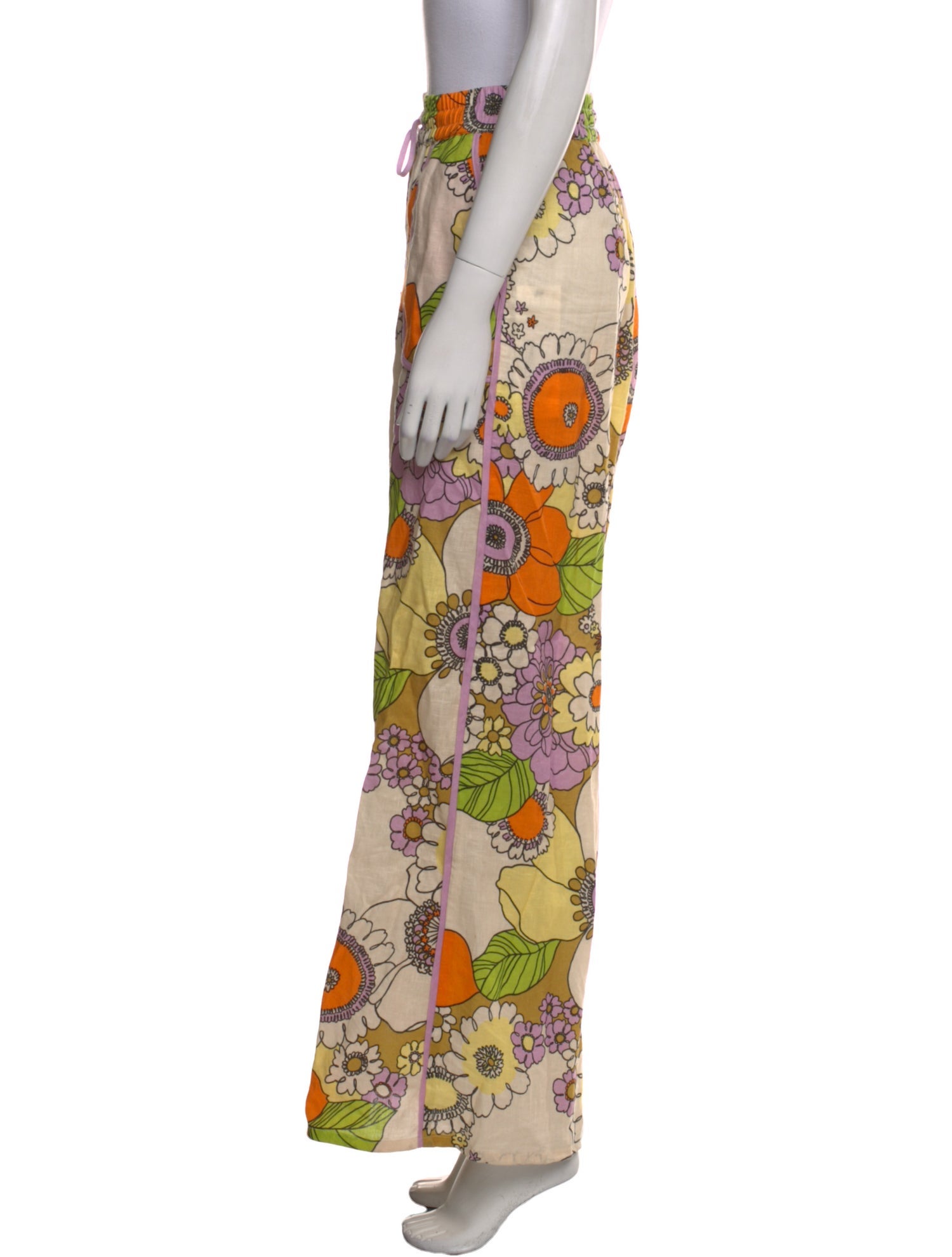 ALÉMAIS Linen Wide Leg Pants