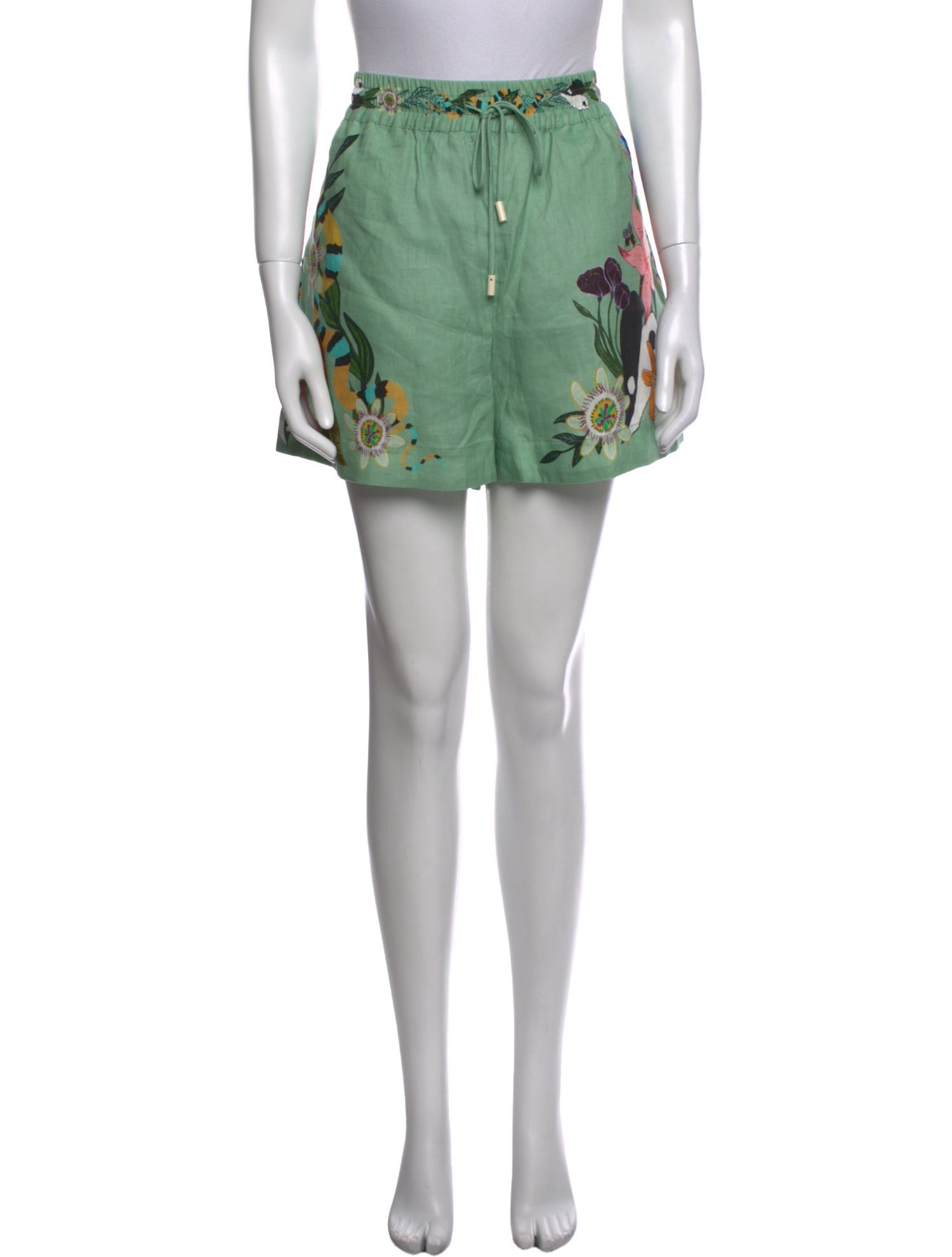 ALÉMAIS Linen Mini Shorts w/ Tags