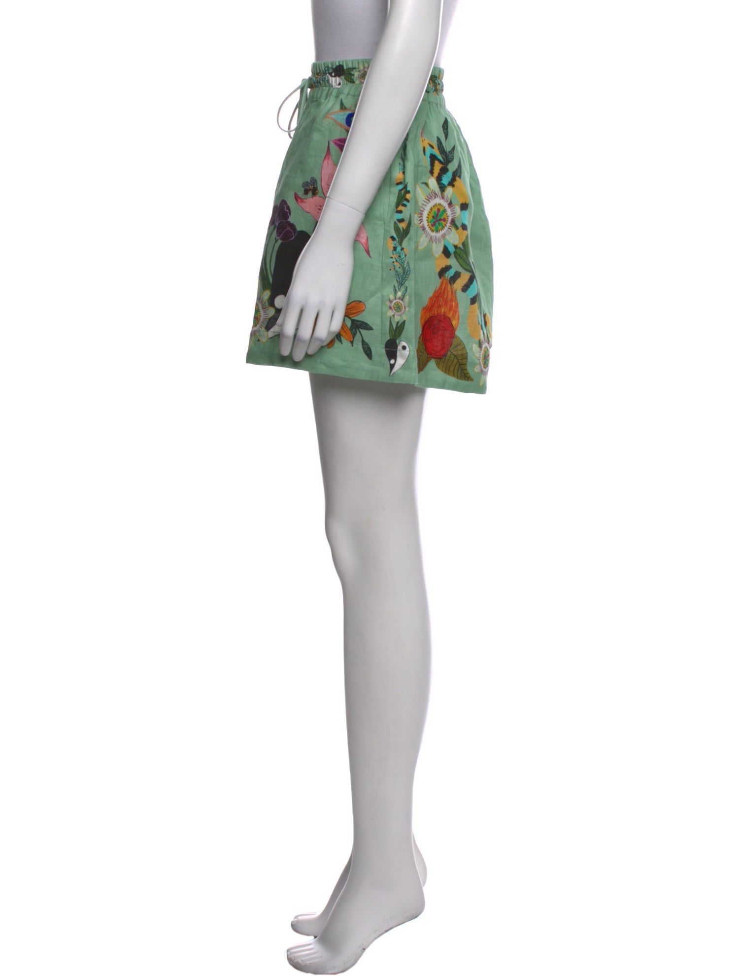 ALÉMAIS Linen Mini Shorts w/ Tags