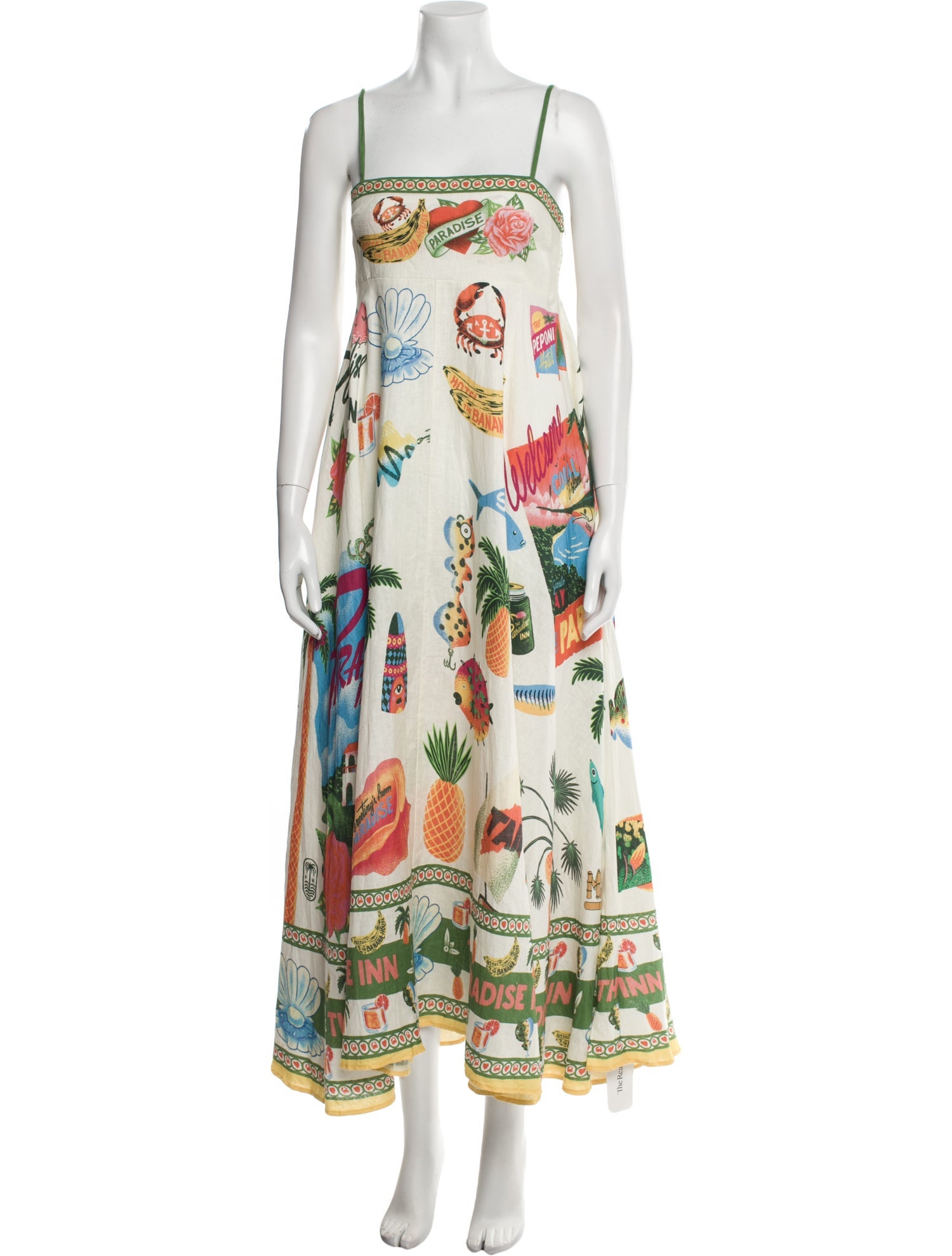 ALÉMAIS Linen Long Dress