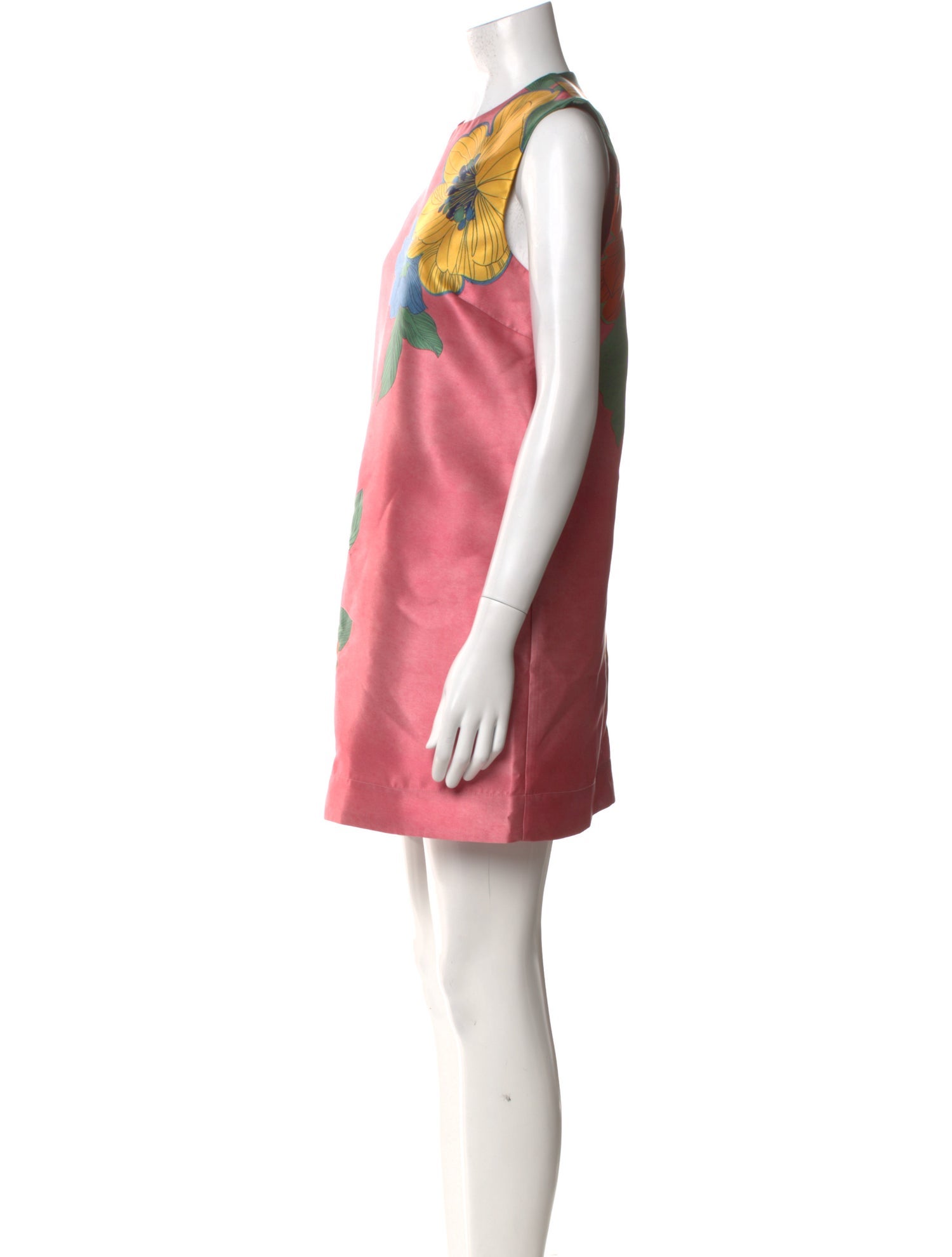 ALÉMAIS Floral Print Mini Dress