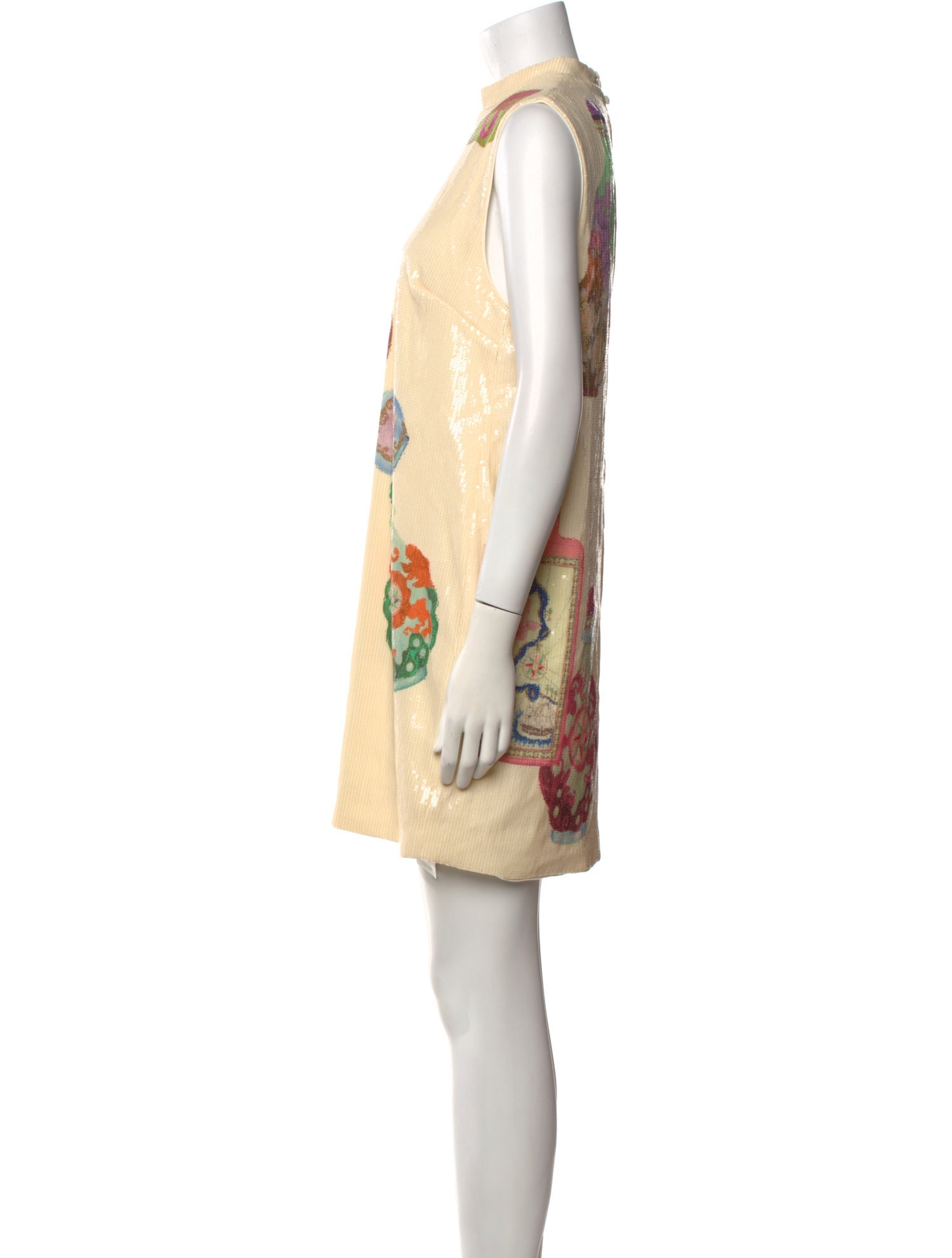 ALÉMAIS Sequin Mini Dress