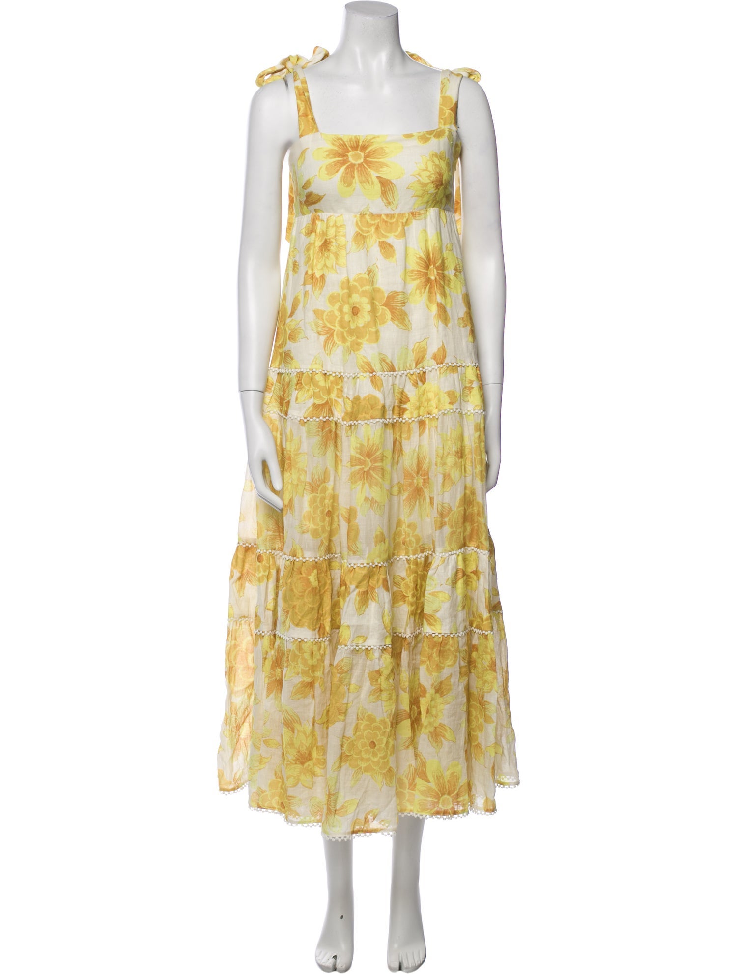 ALÉMAIS Linen Long Dress