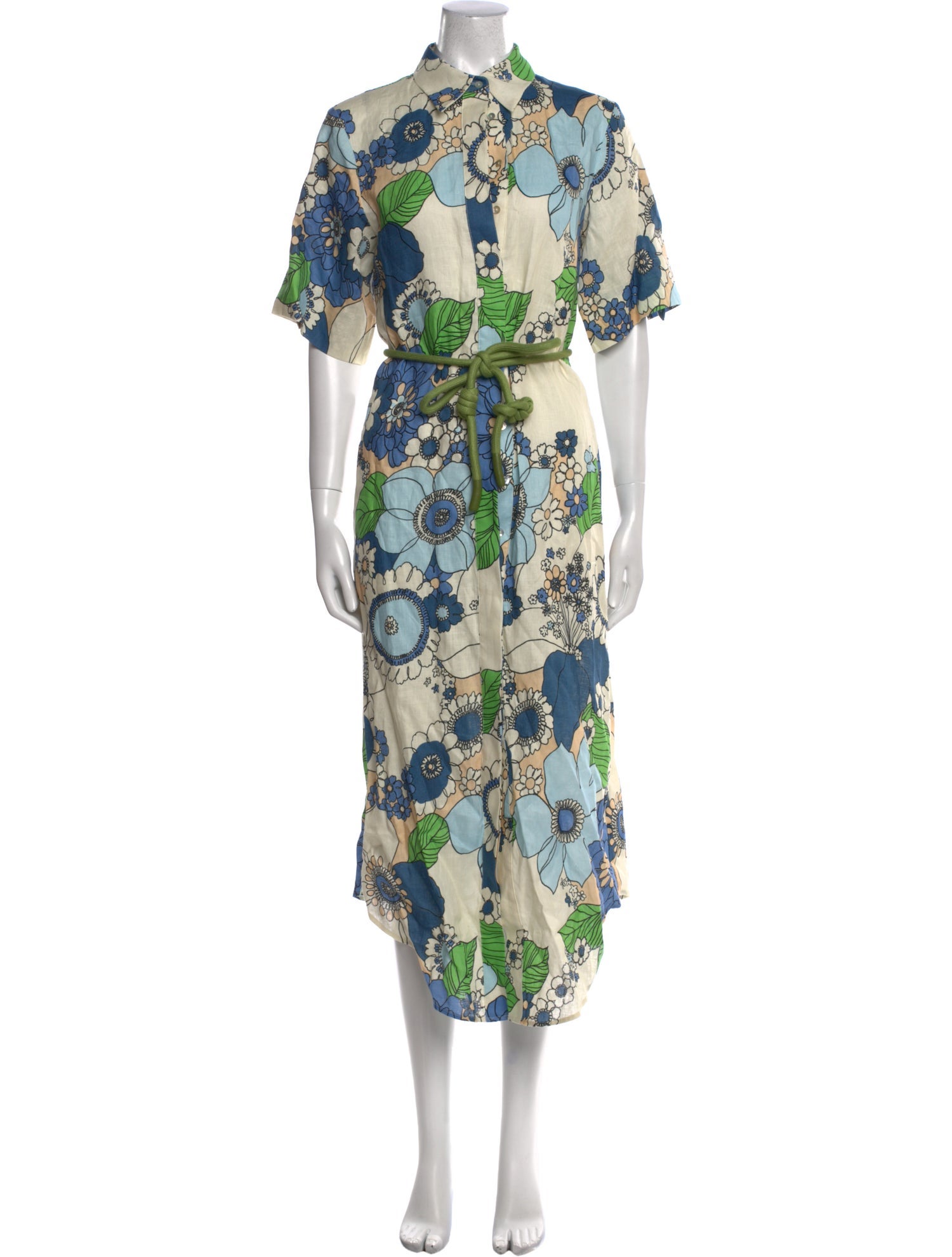 ALÉMAIS Linen Long Dress