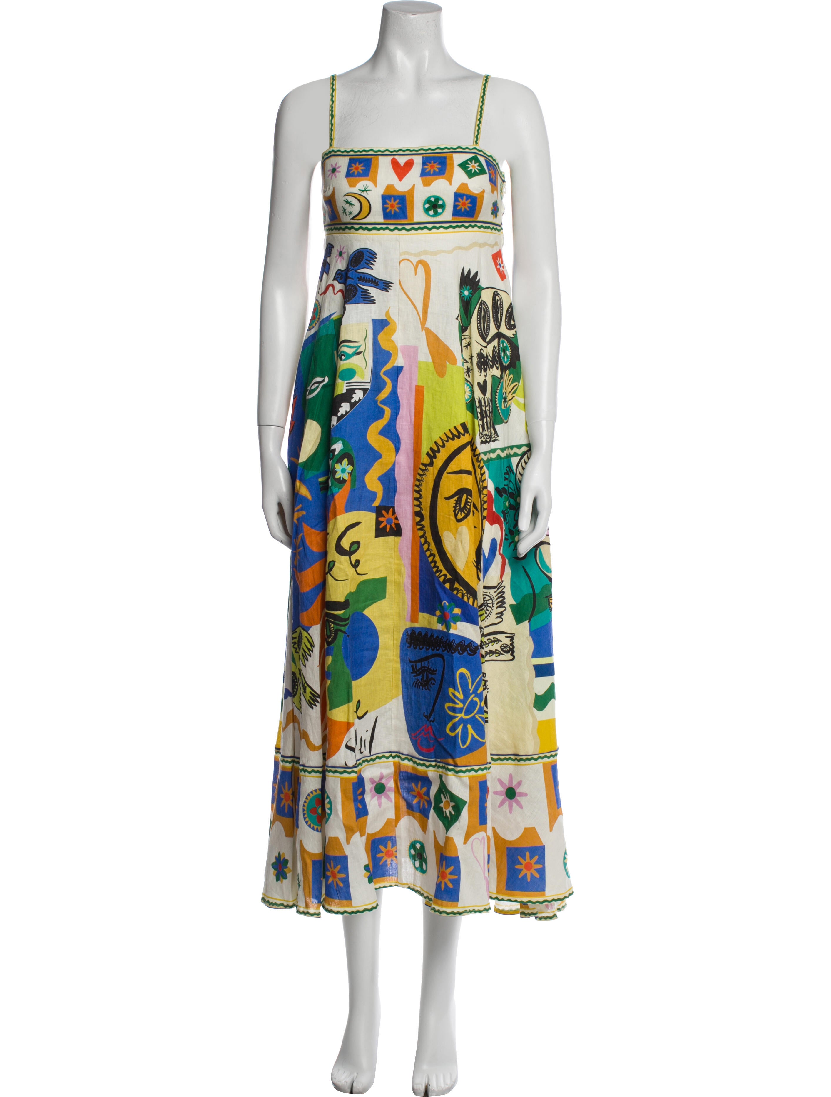 ALÉMAIS Linen Long Dress