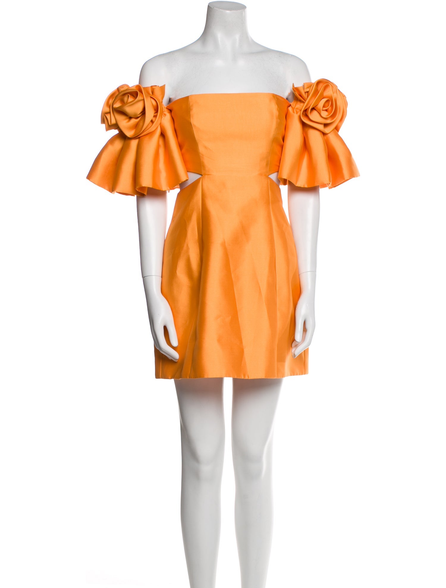 ALÉMAIS Off-The-Shoulder Mini Dress