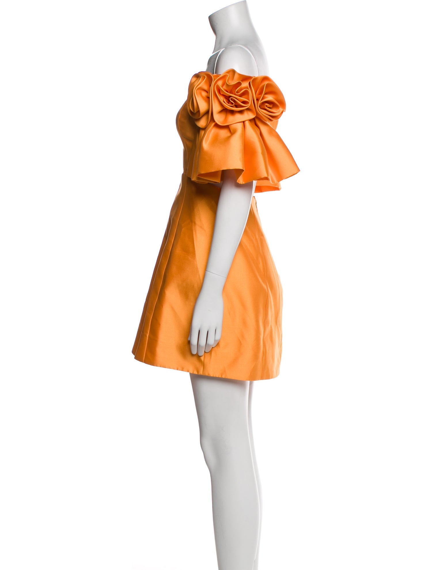 ALÉMAIS Off-The-Shoulder Mini Dress