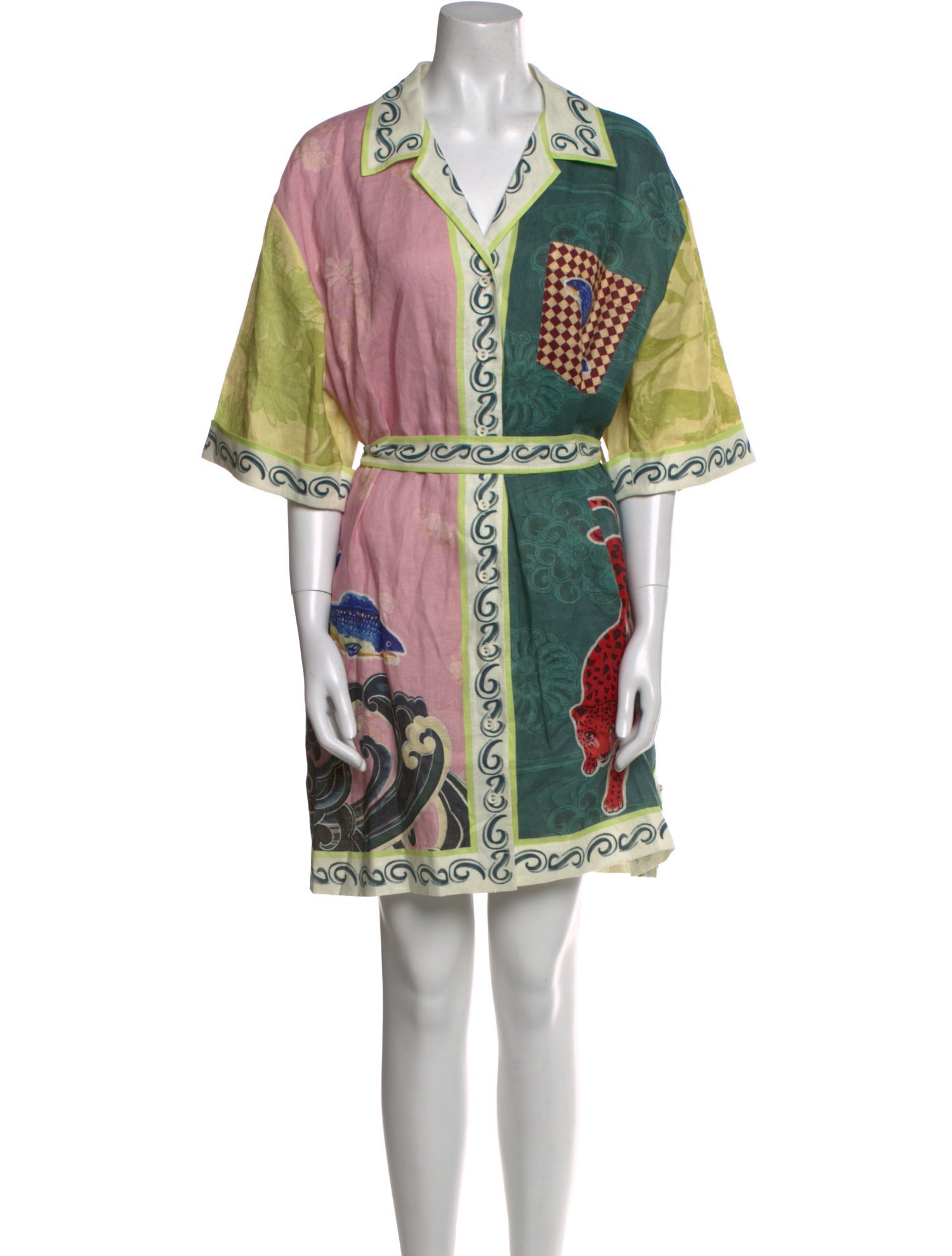 ALÉMAIS Linen Mini Dress w/ Tags