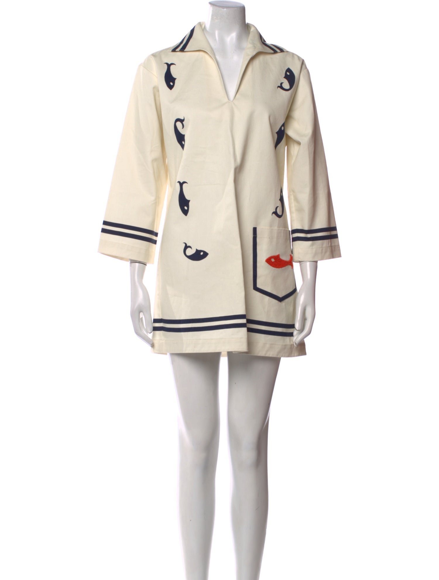 ALÉMAIS Printed Mini Dress