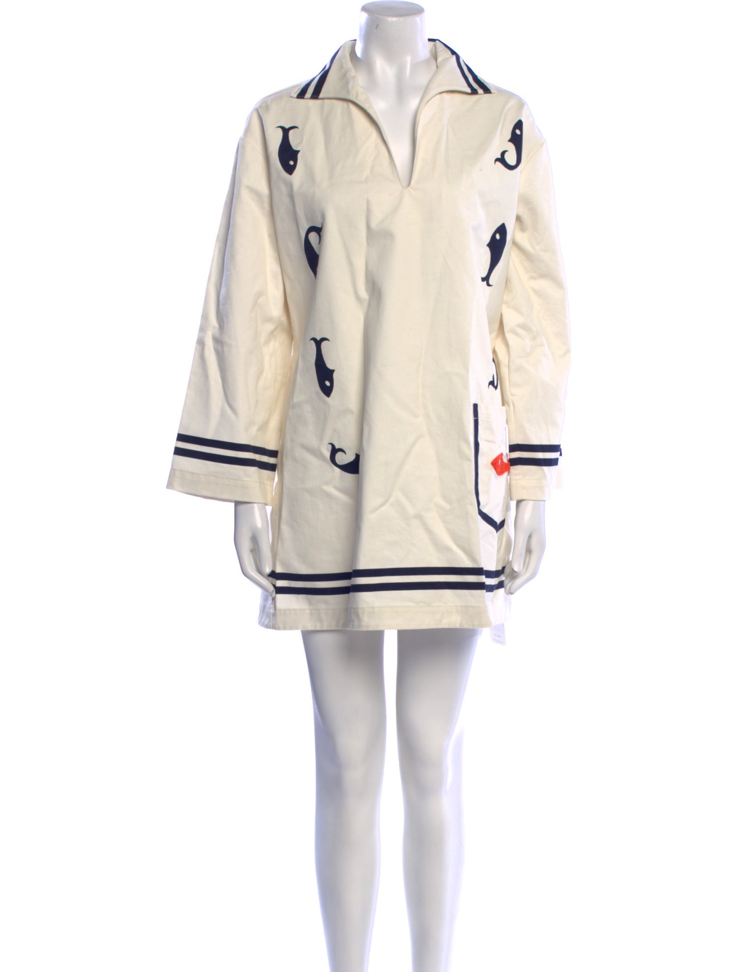 ALÉMAIS Printed Mini Dress