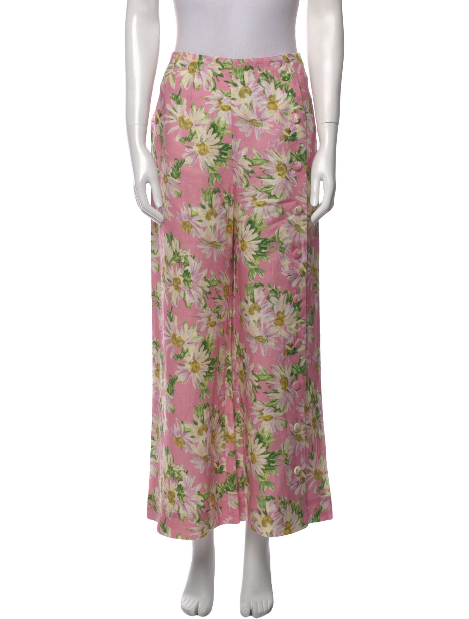 ALÉMAIS Linen Wide Leg Pants