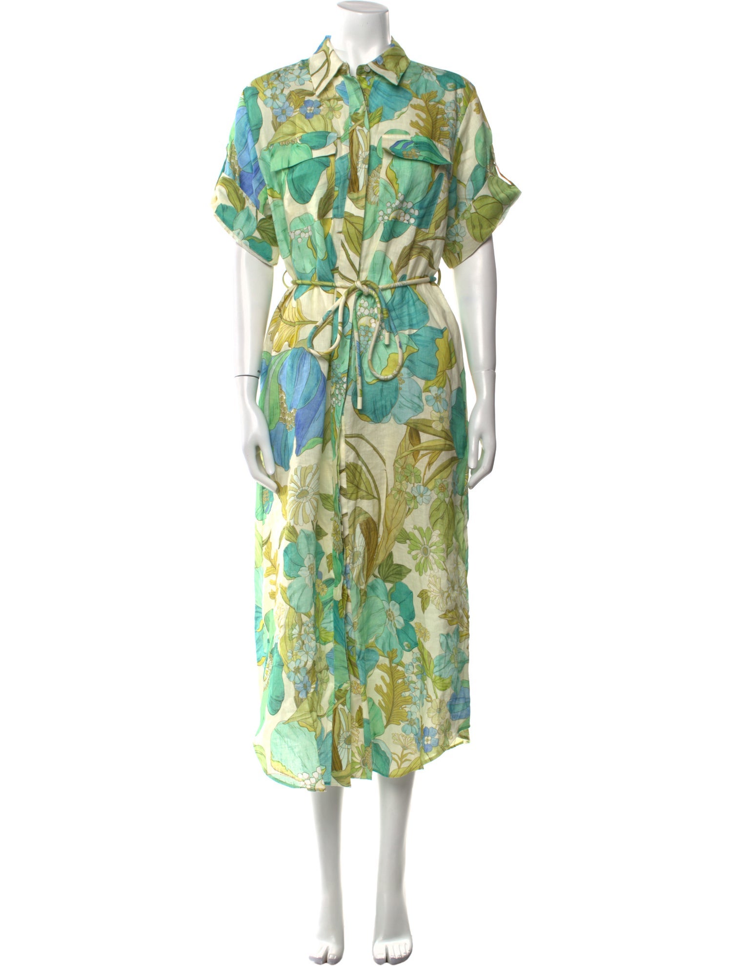 ALÉMAIS Linen Long Dress