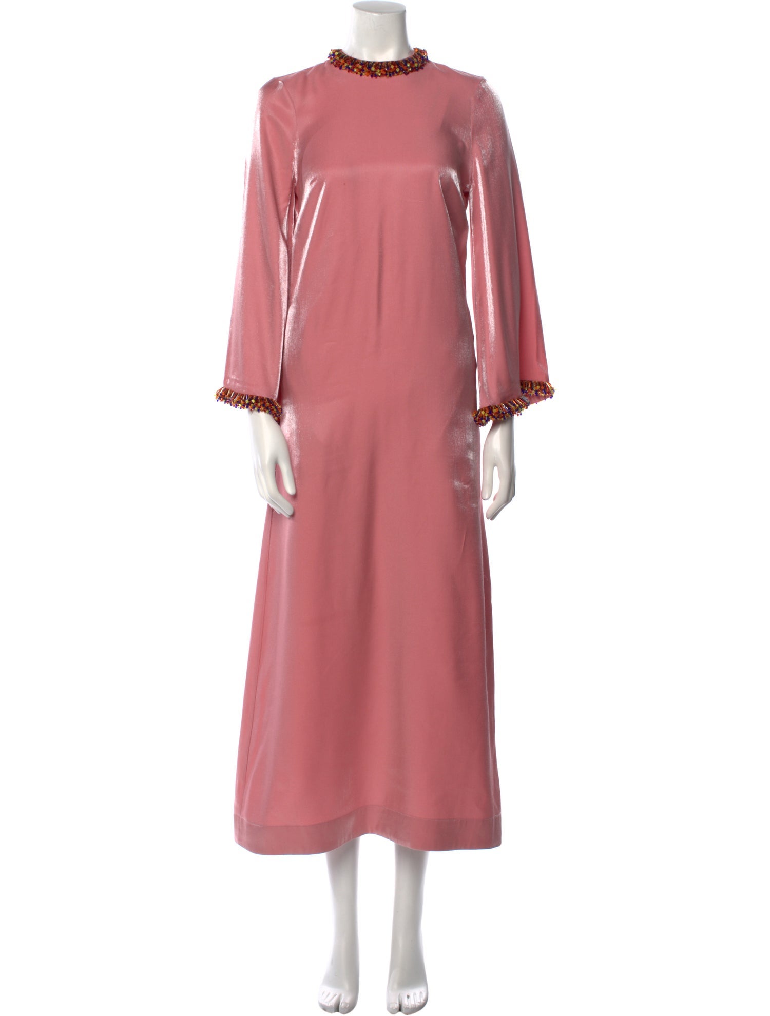 ALÉMAIS Mock Neck Long Dress