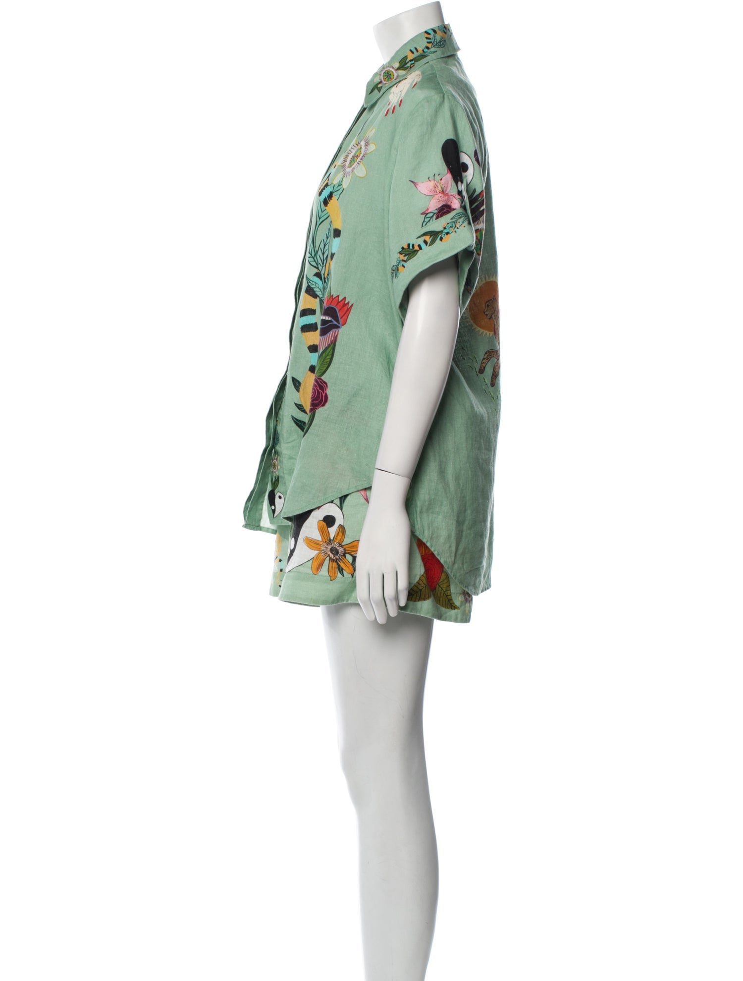 ALÉMAIS Printed Short Set