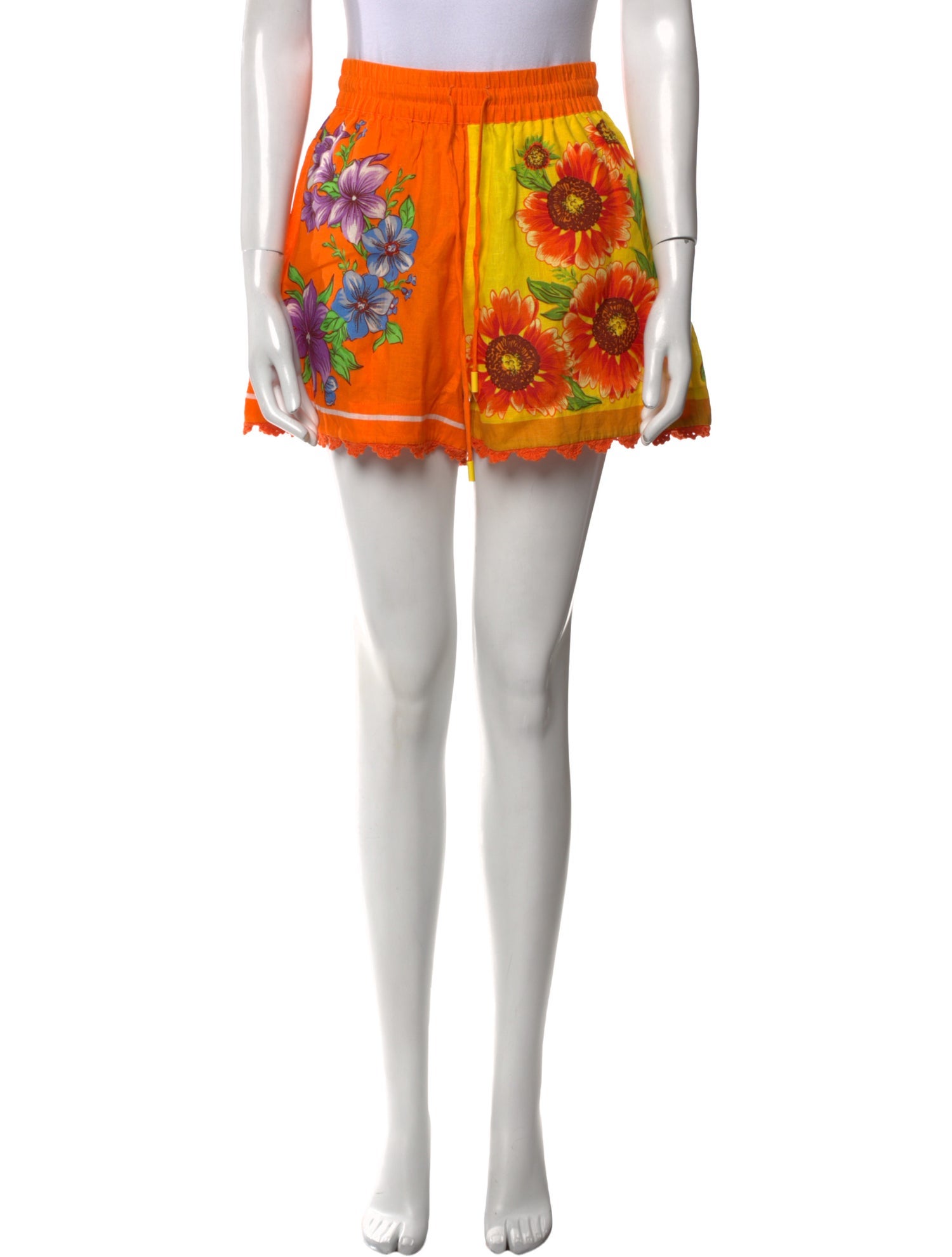 ALÉMAIS Linen Mini Shorts