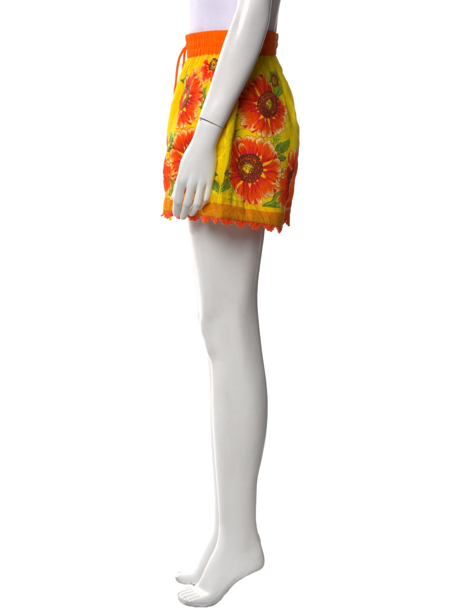 ALÉMAIS Linen Mini Shorts