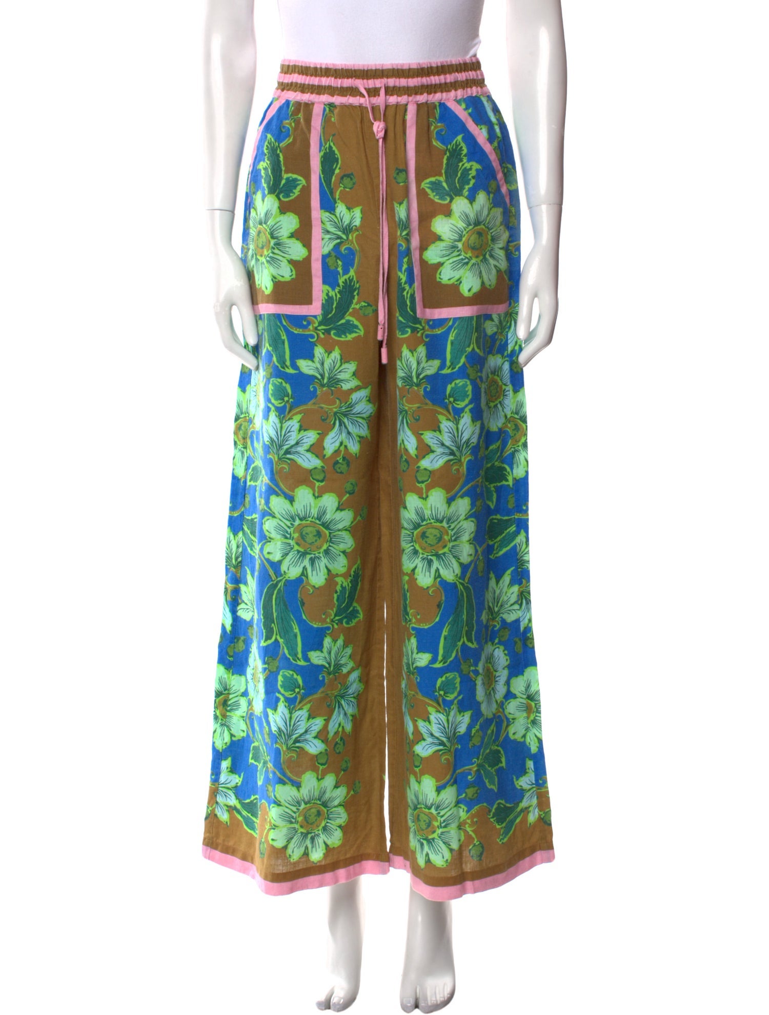 ALÉMAIS Linen Wide Leg Pants