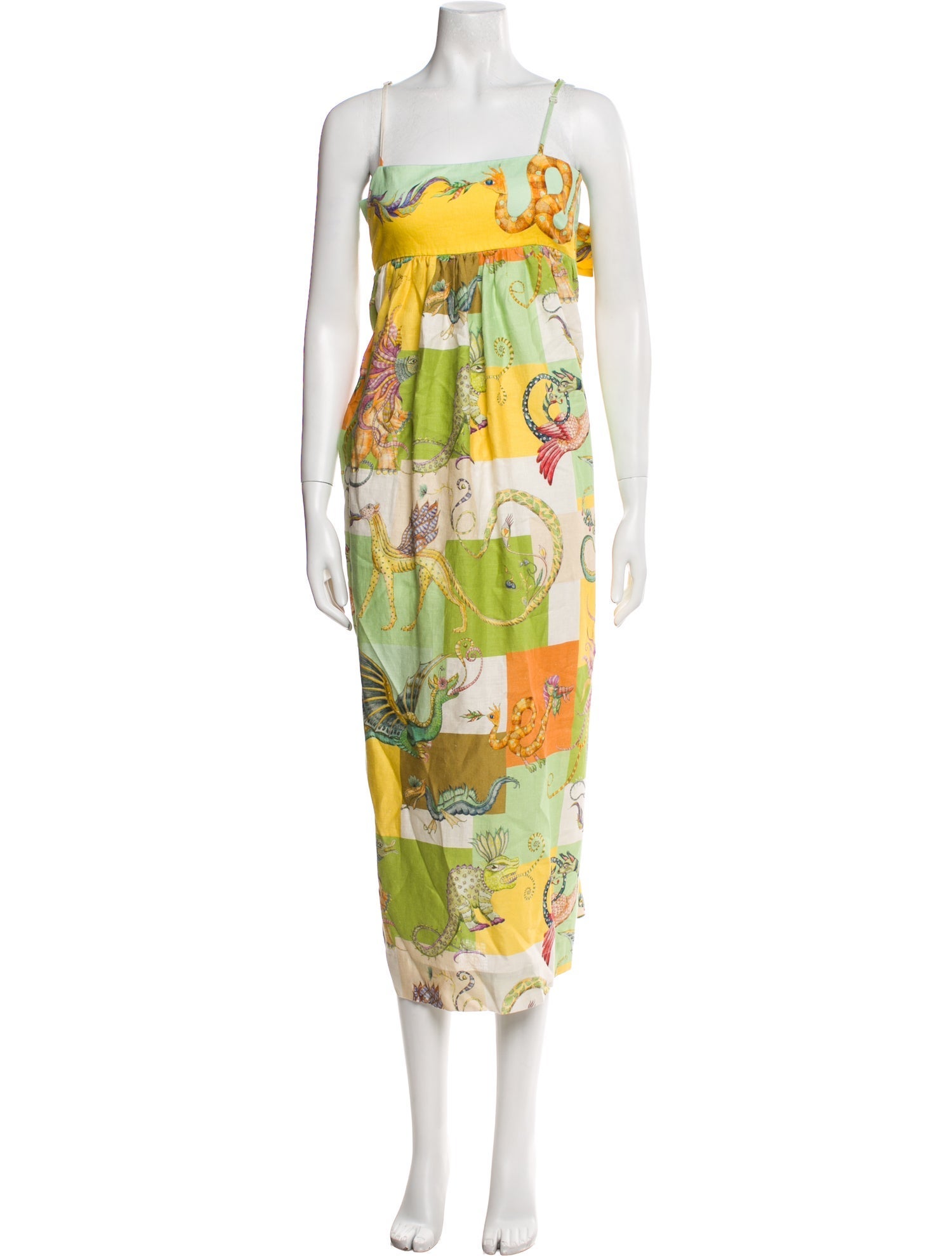 ALÉMAIS Linen Long Dress