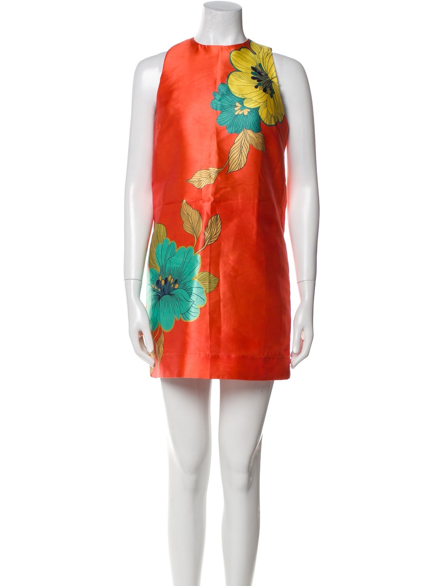 ALÉMAIS Floral Print Mini Dress