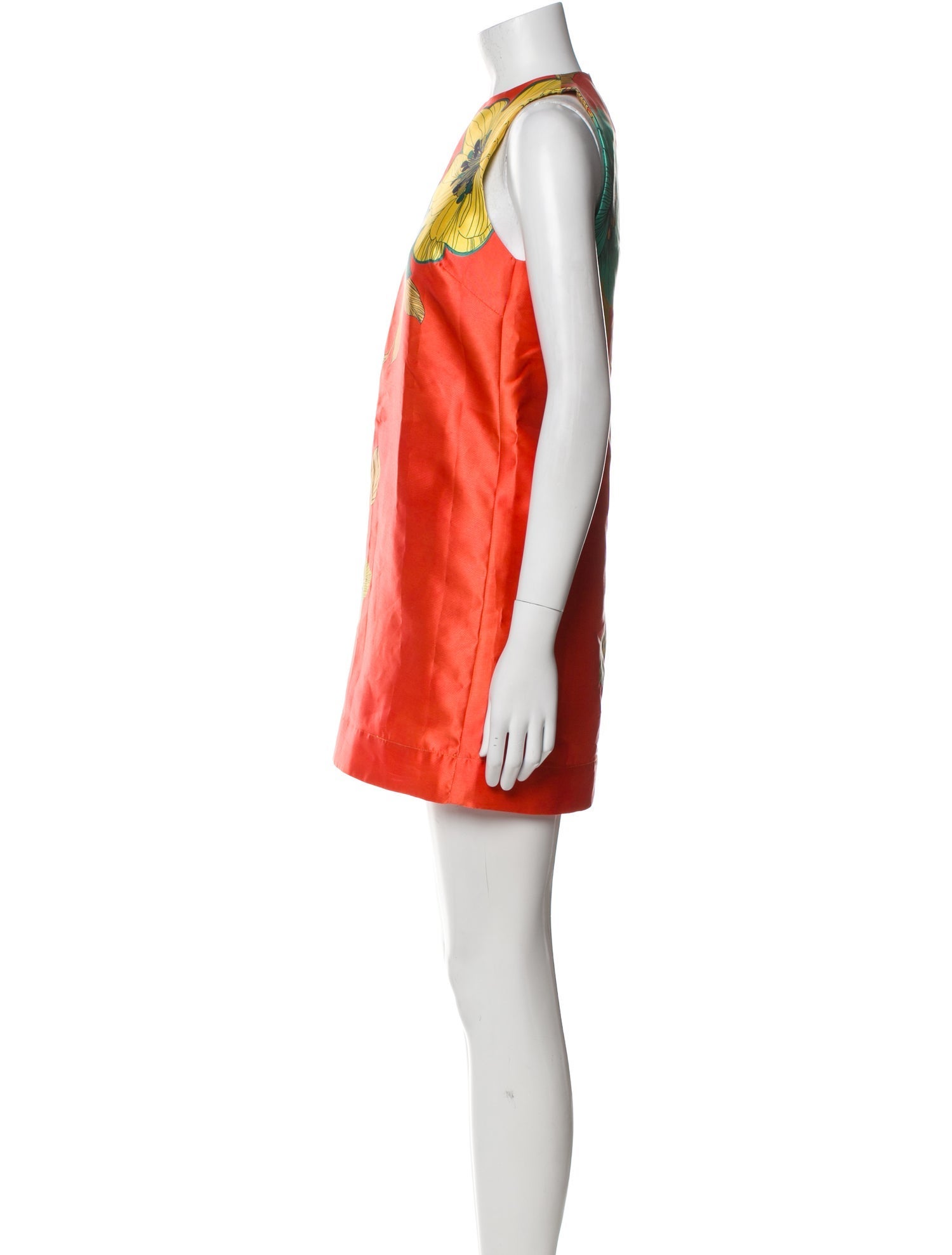 ALÉMAIS Floral Print Mini Dress