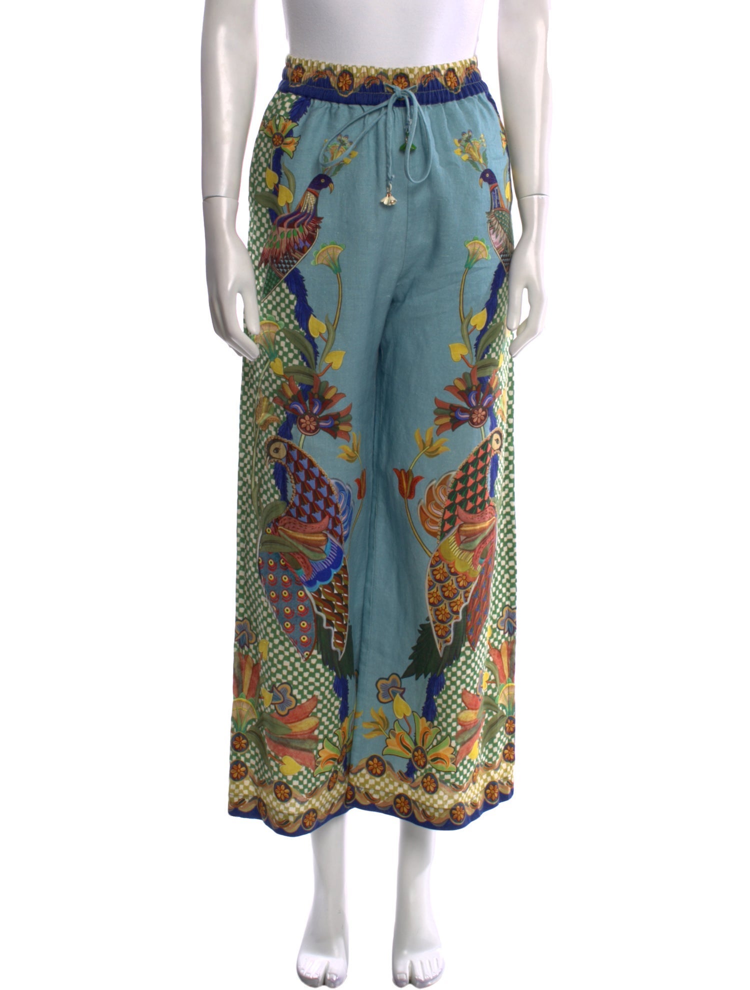 ALÉMAIS Linen Wide Leg Pants