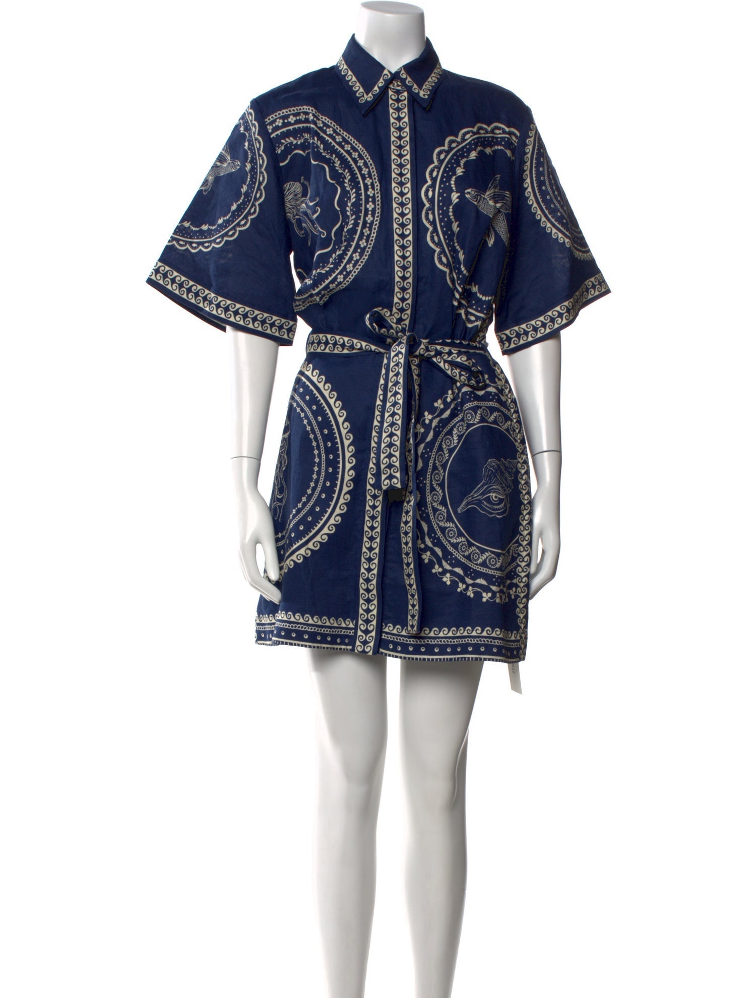 ALÉMAIS Linen Mini Dress w/ Tags