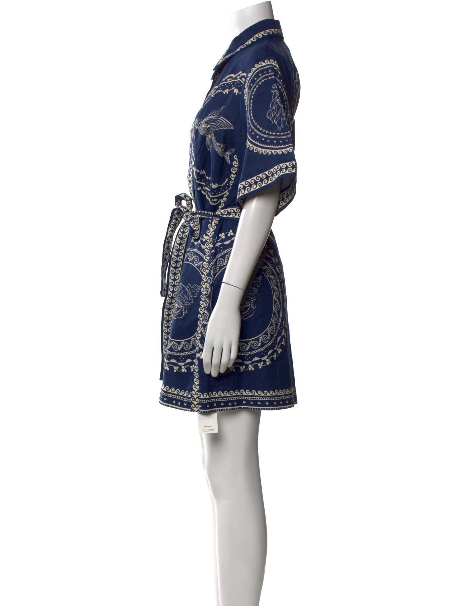 ALÉMAIS Linen Mini Dress w/ Tags