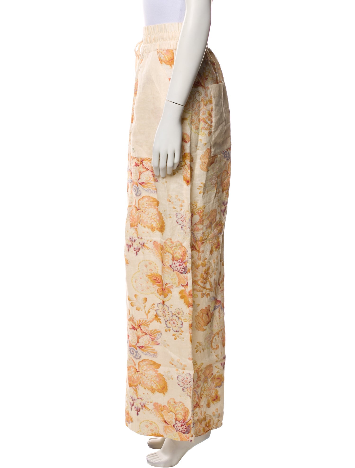 ALÉMAIS Linen Wide Leg Pants