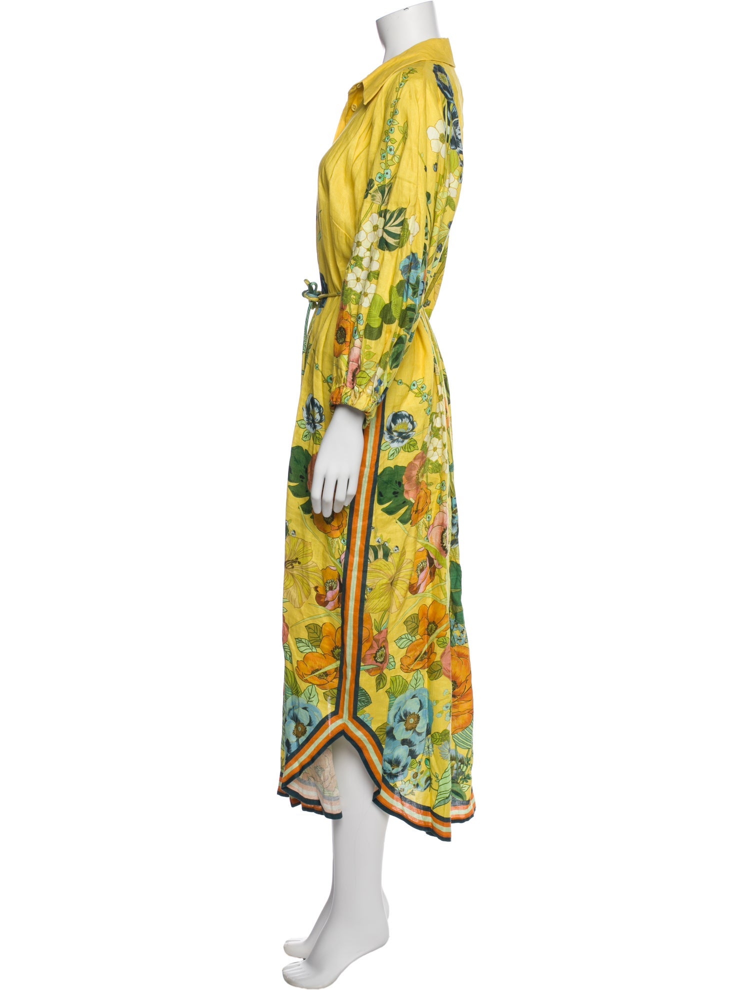 ALÉMAIS Linen Long Dress