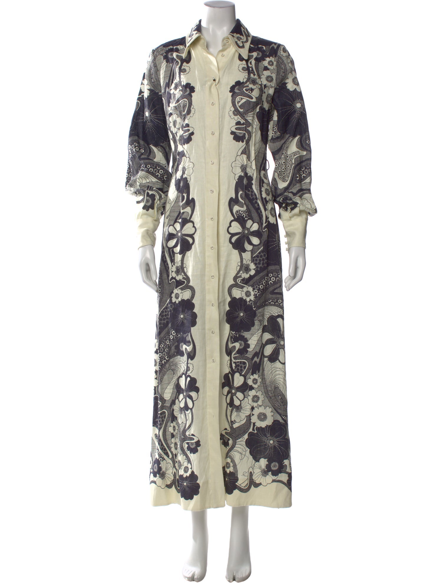 ALÉMAIS Linen Long Dress