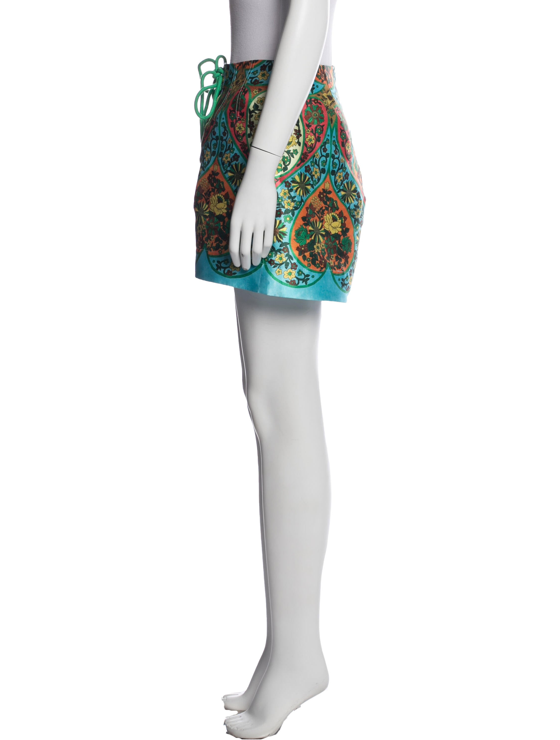 ALÉMAIS Paisley Print Shorts