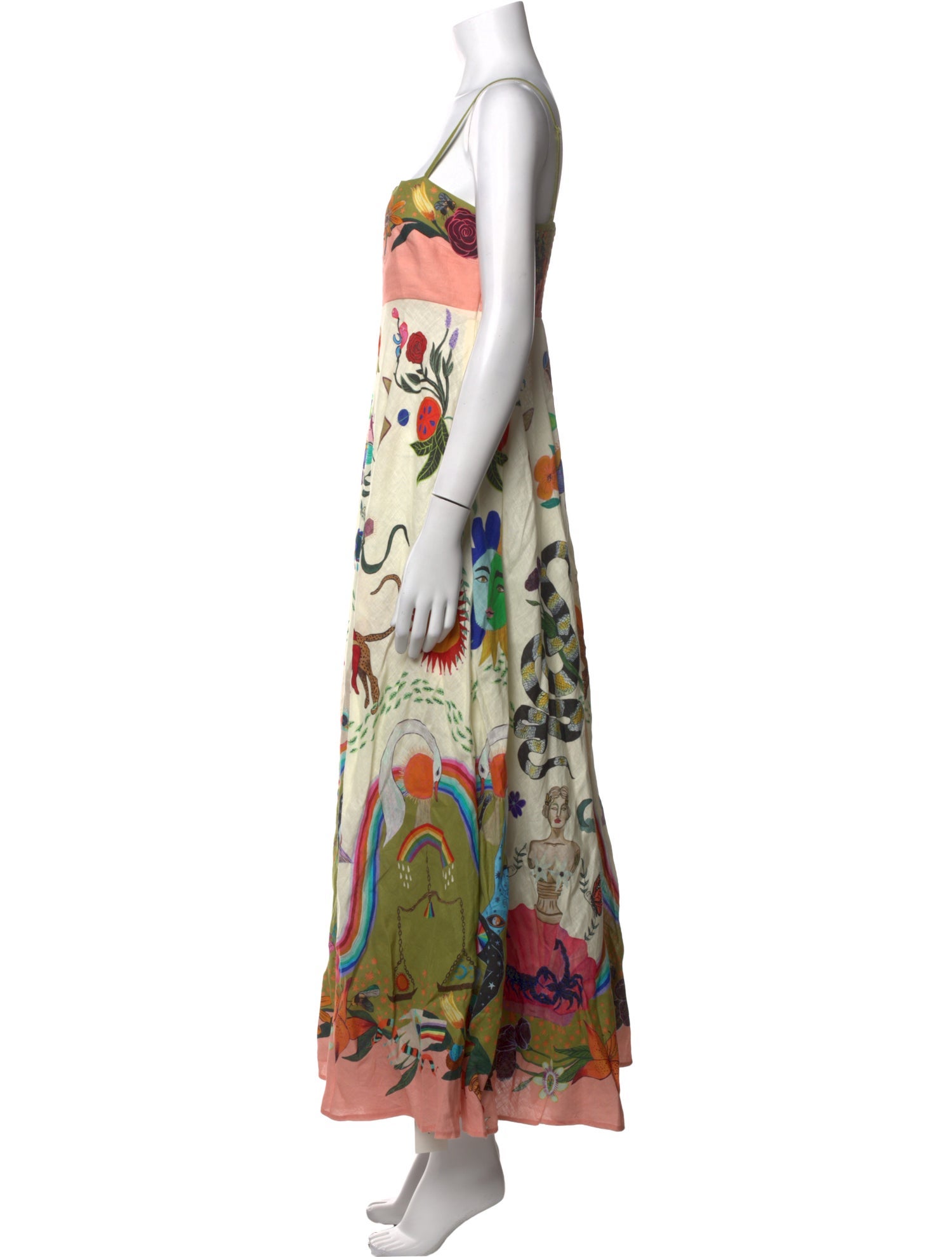 ALÉMAIS Linen Long Dress
