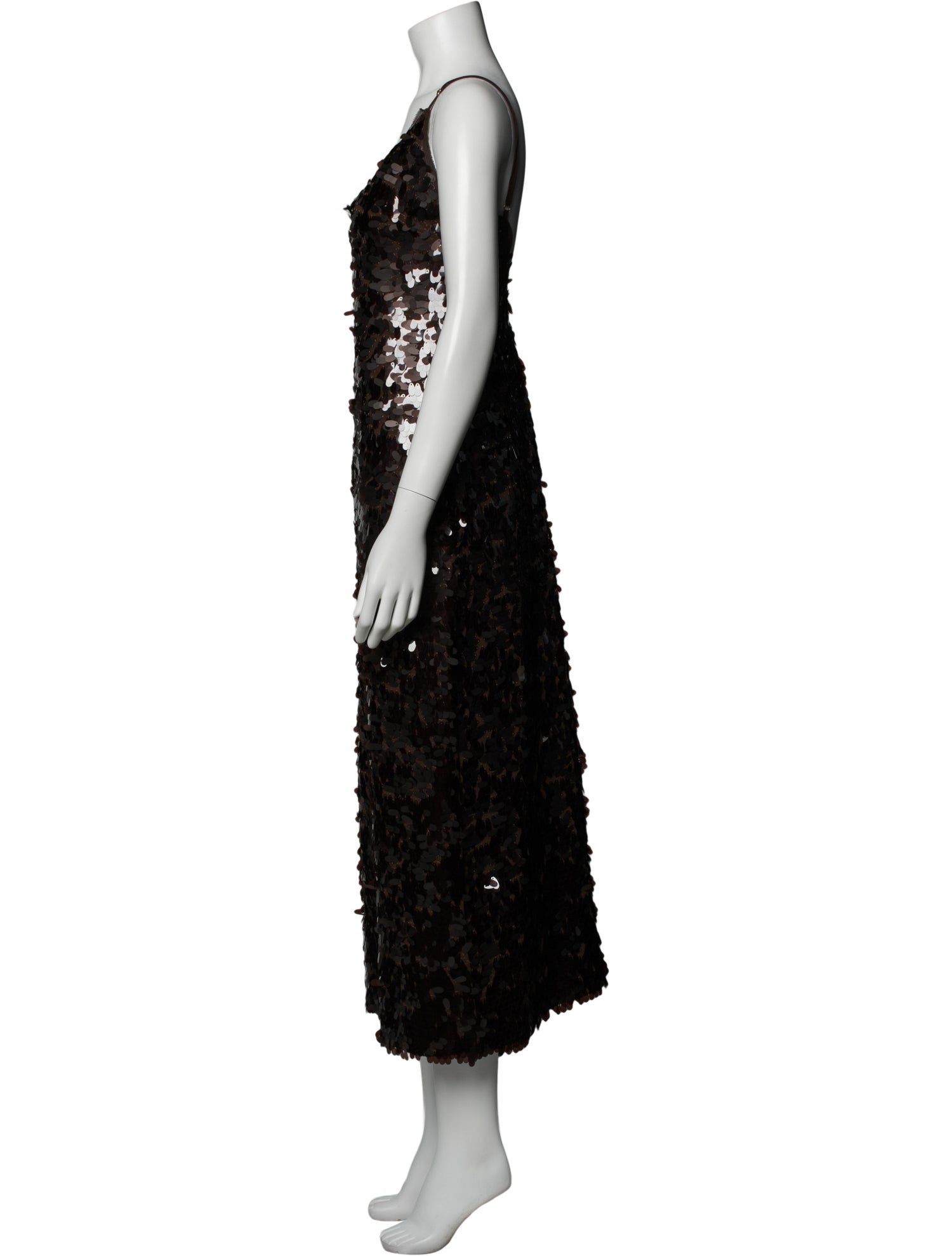 ALÉMAIS Patterned Midi Length Dress